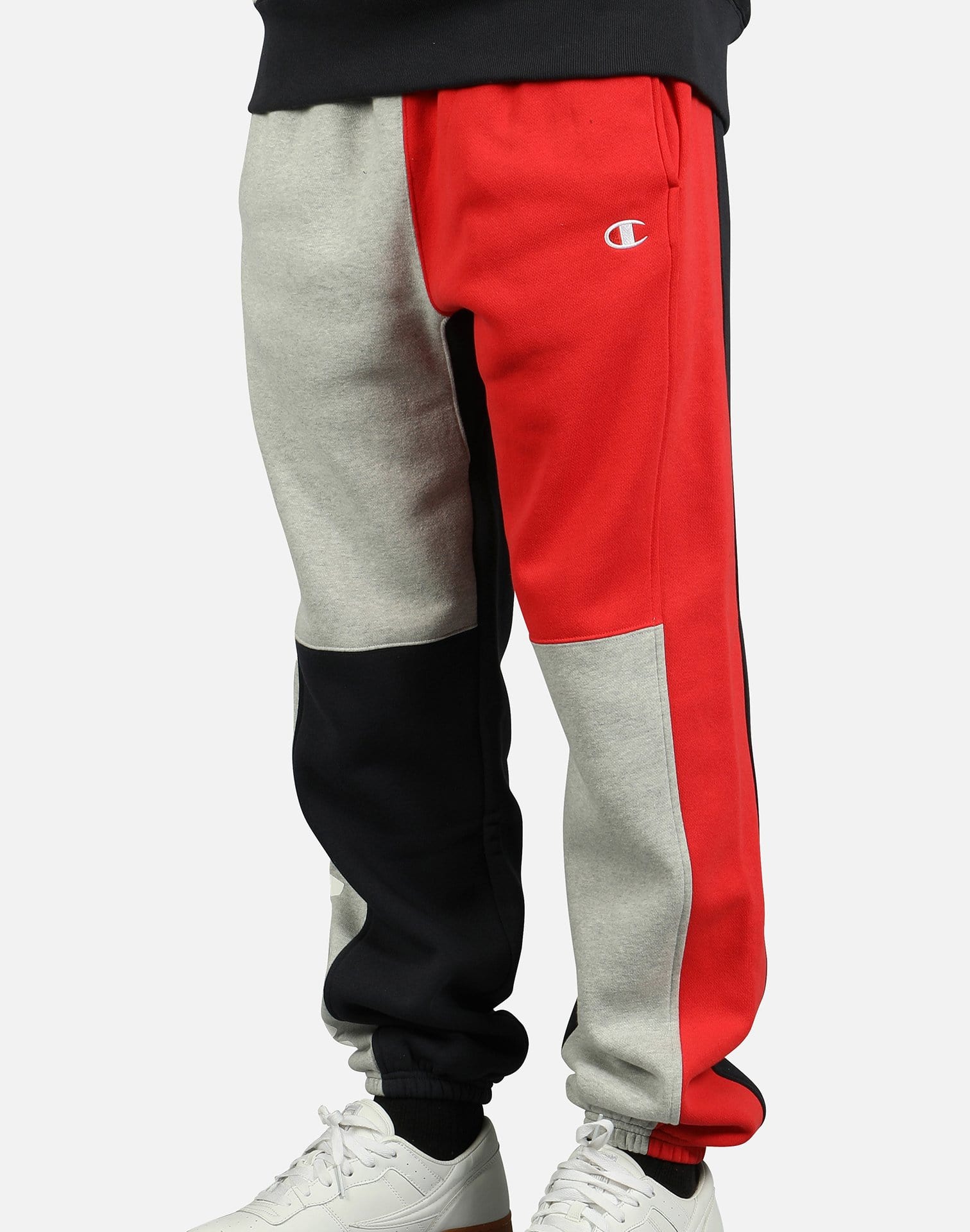 champion reverse weave colorblock pants