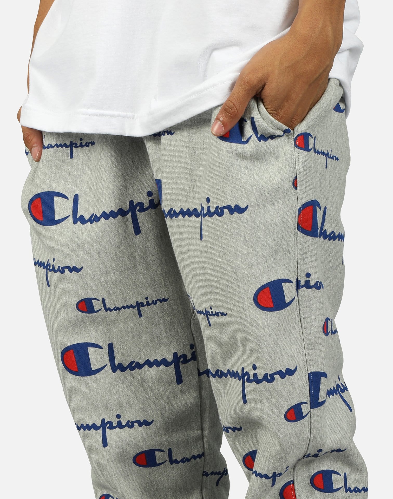 champion reverse weave aop jogger pants