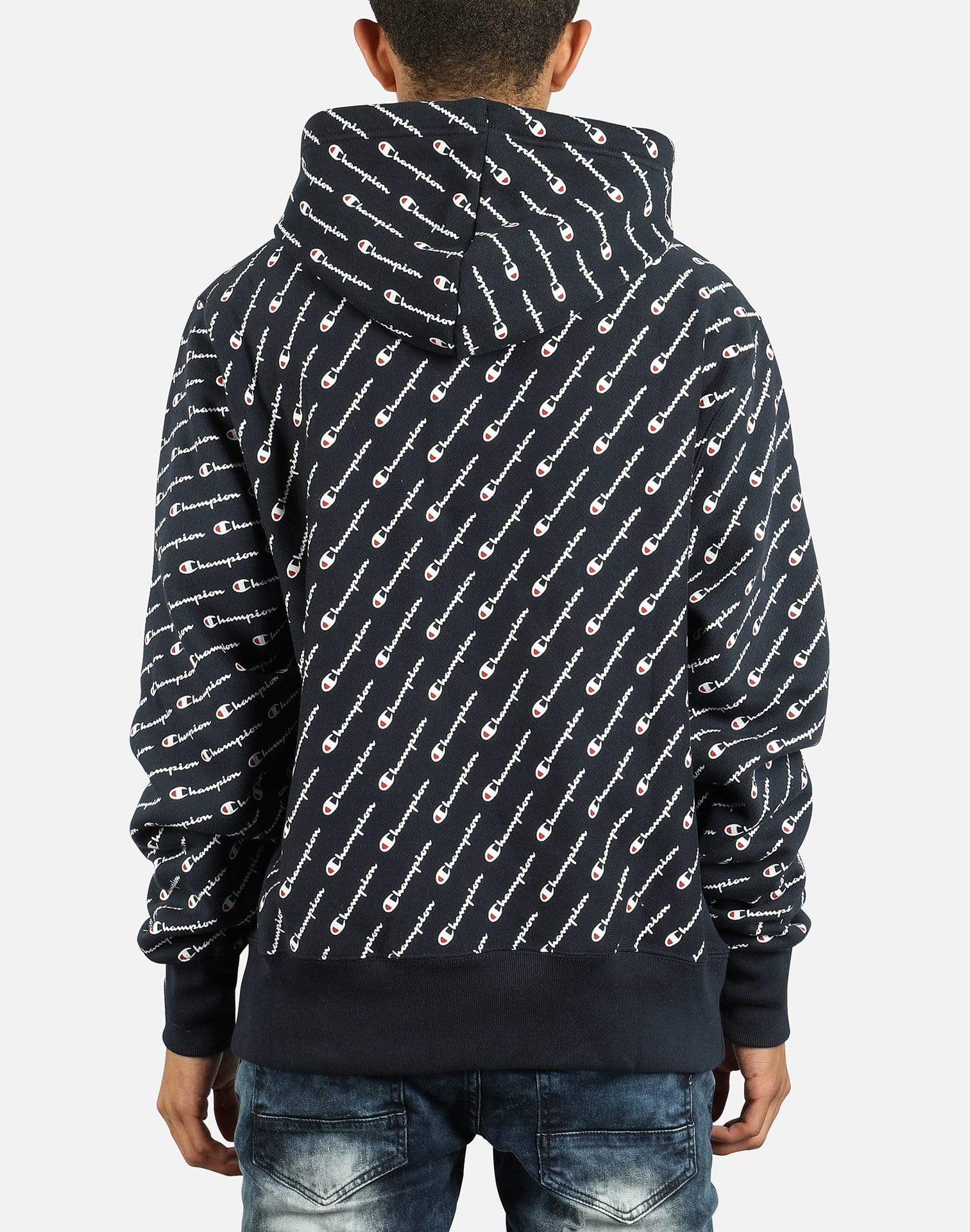 REVERSE WEAVE AOP PULLOVER HOODIE – DTLR