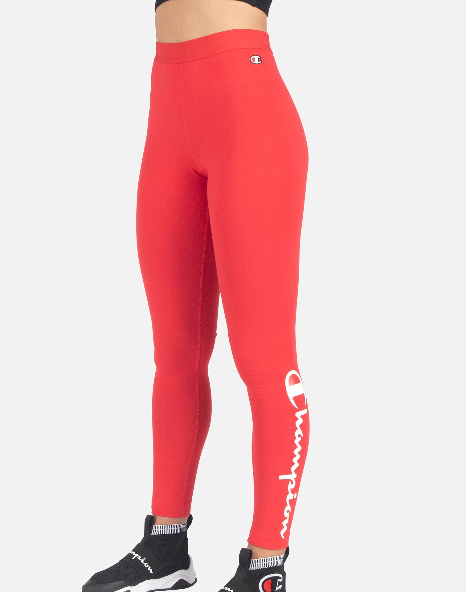 women's champion logo leggings