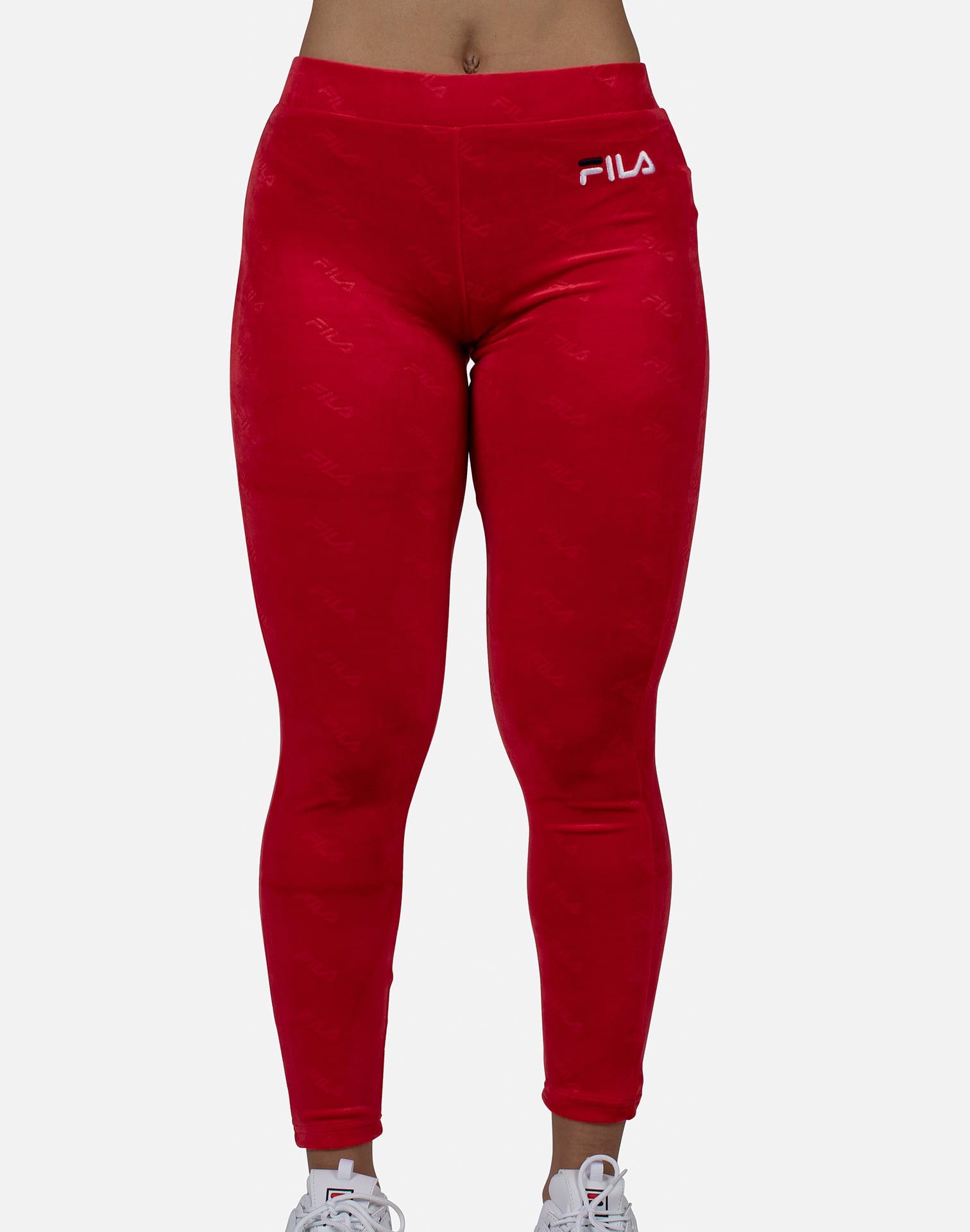 fila velour leggings