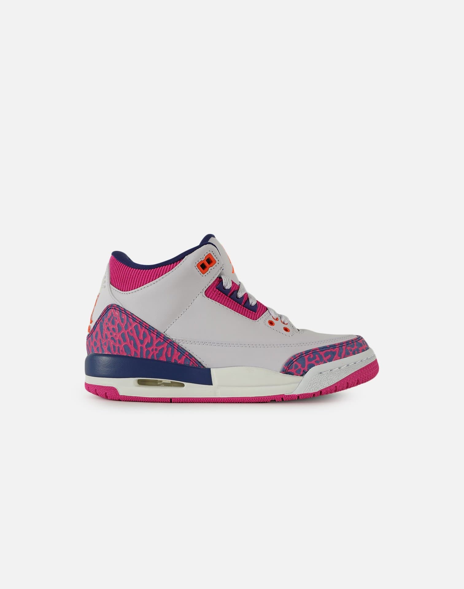 jordan retro 3 pink and white