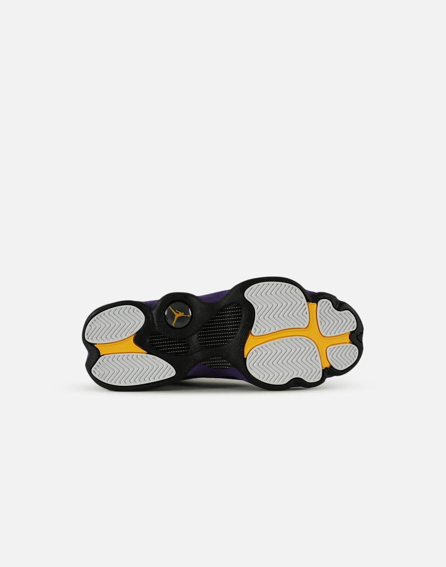 jordan 13 lakers grade school