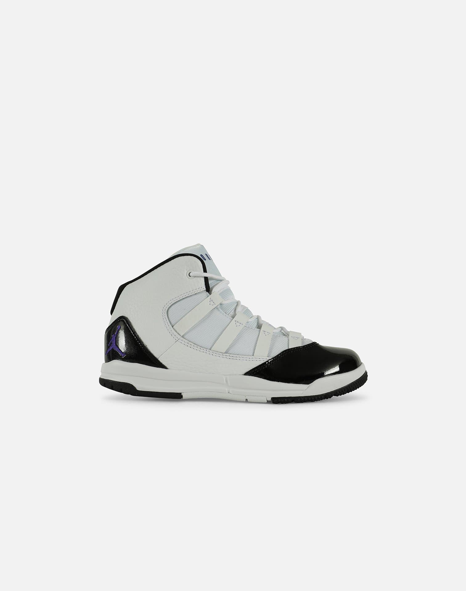 jordan max aura white black purple