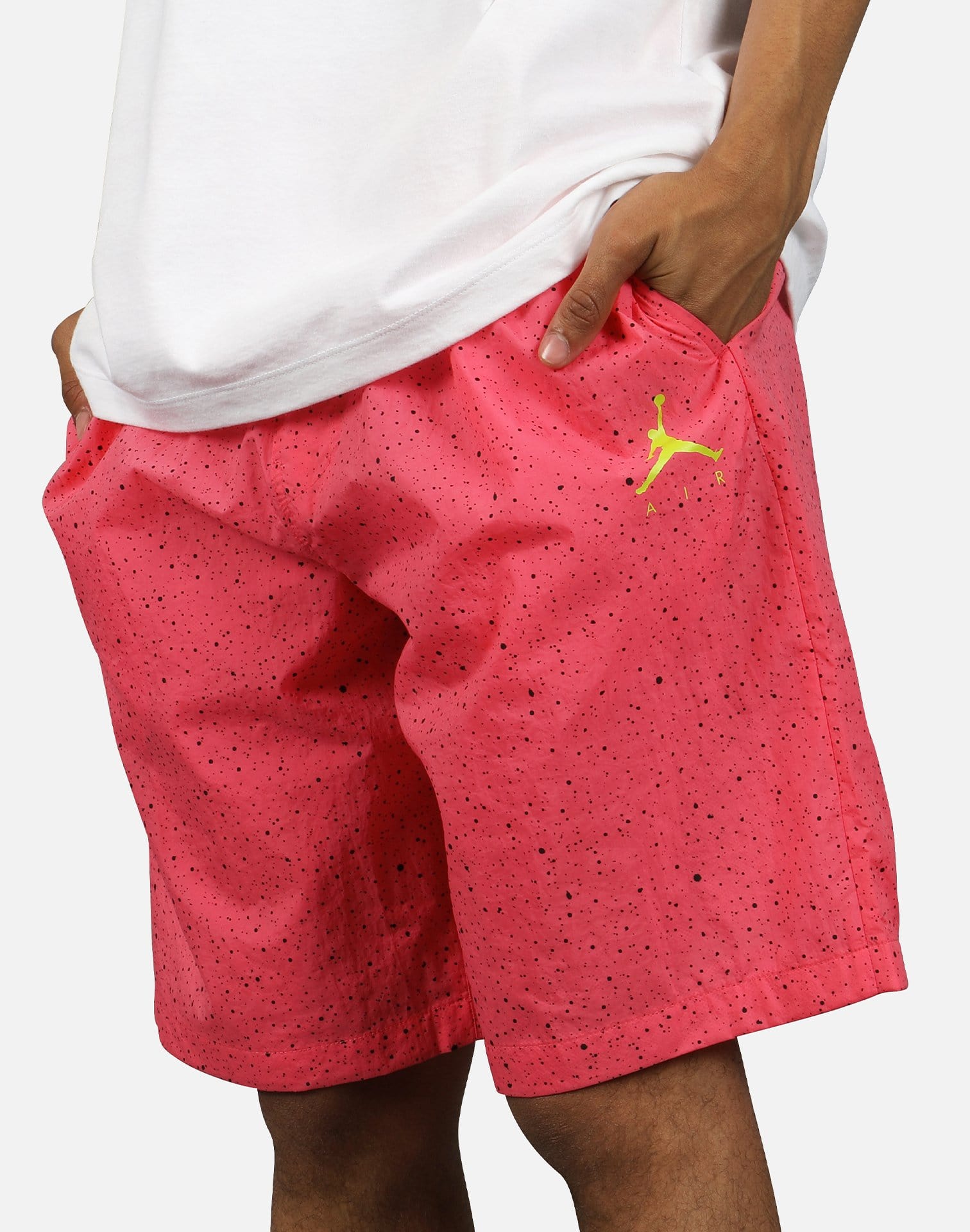 jordan men's jumpman cement poolside shorts