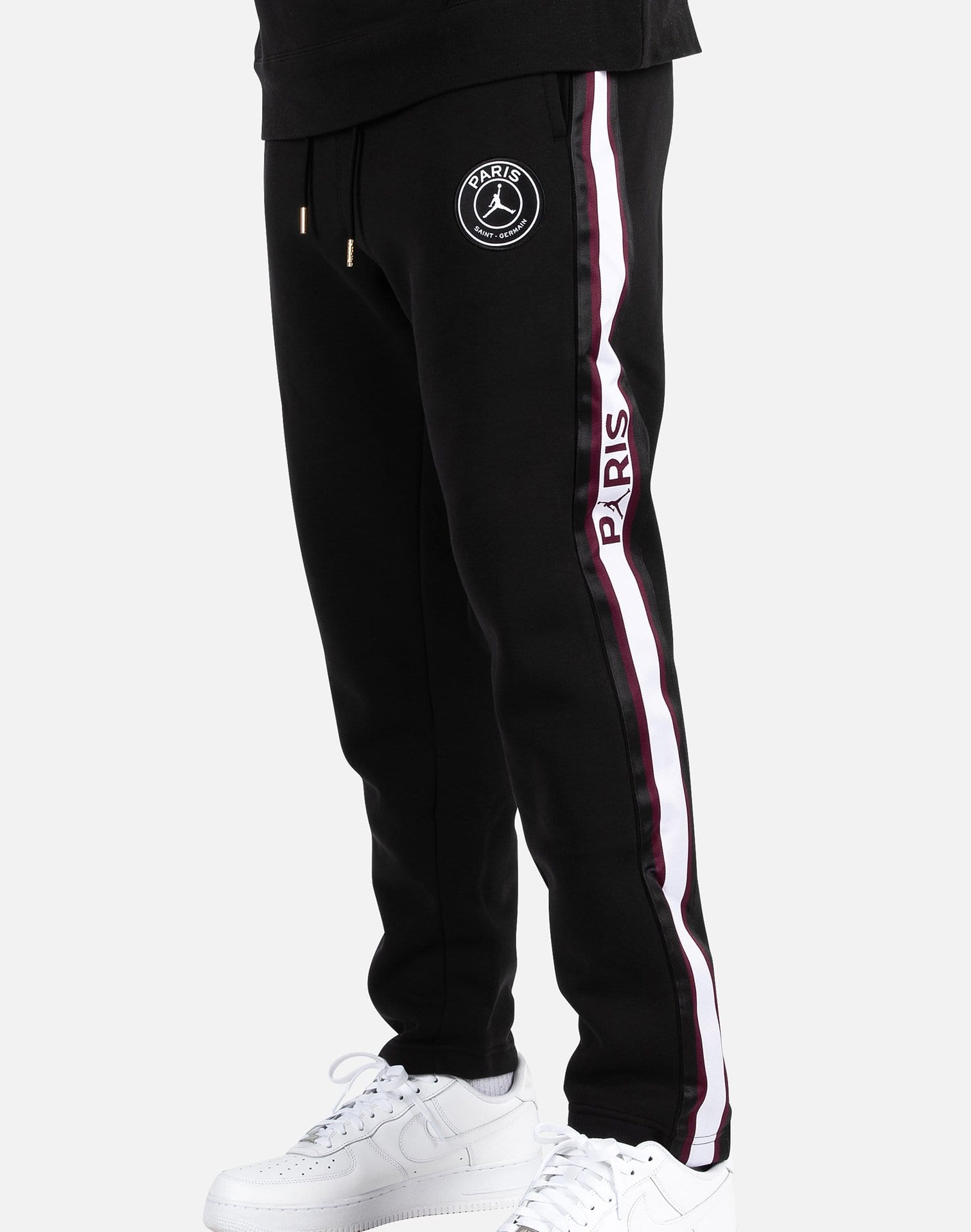 jordan fleece tape track pants