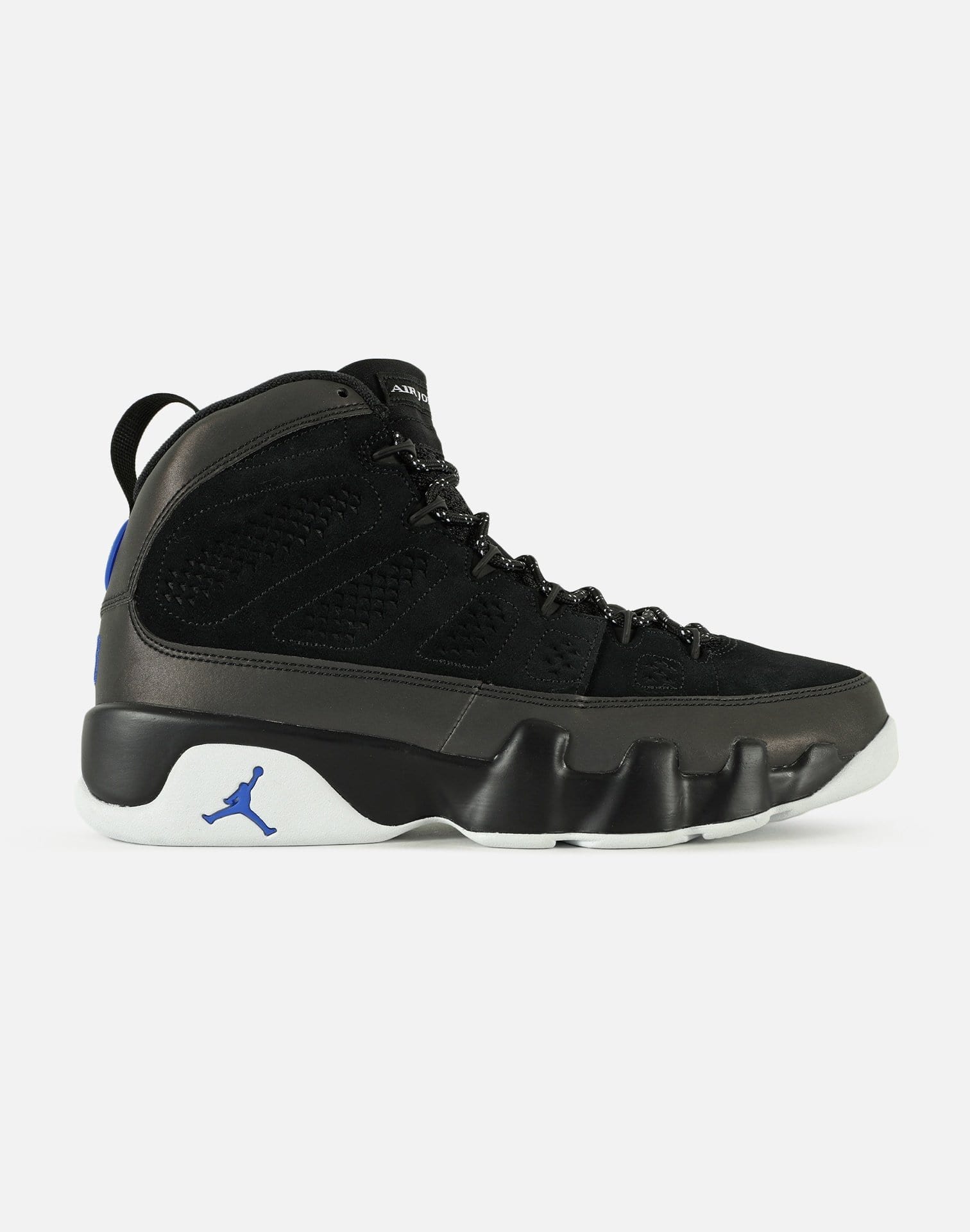 jordan retro 9 racer blue grade school