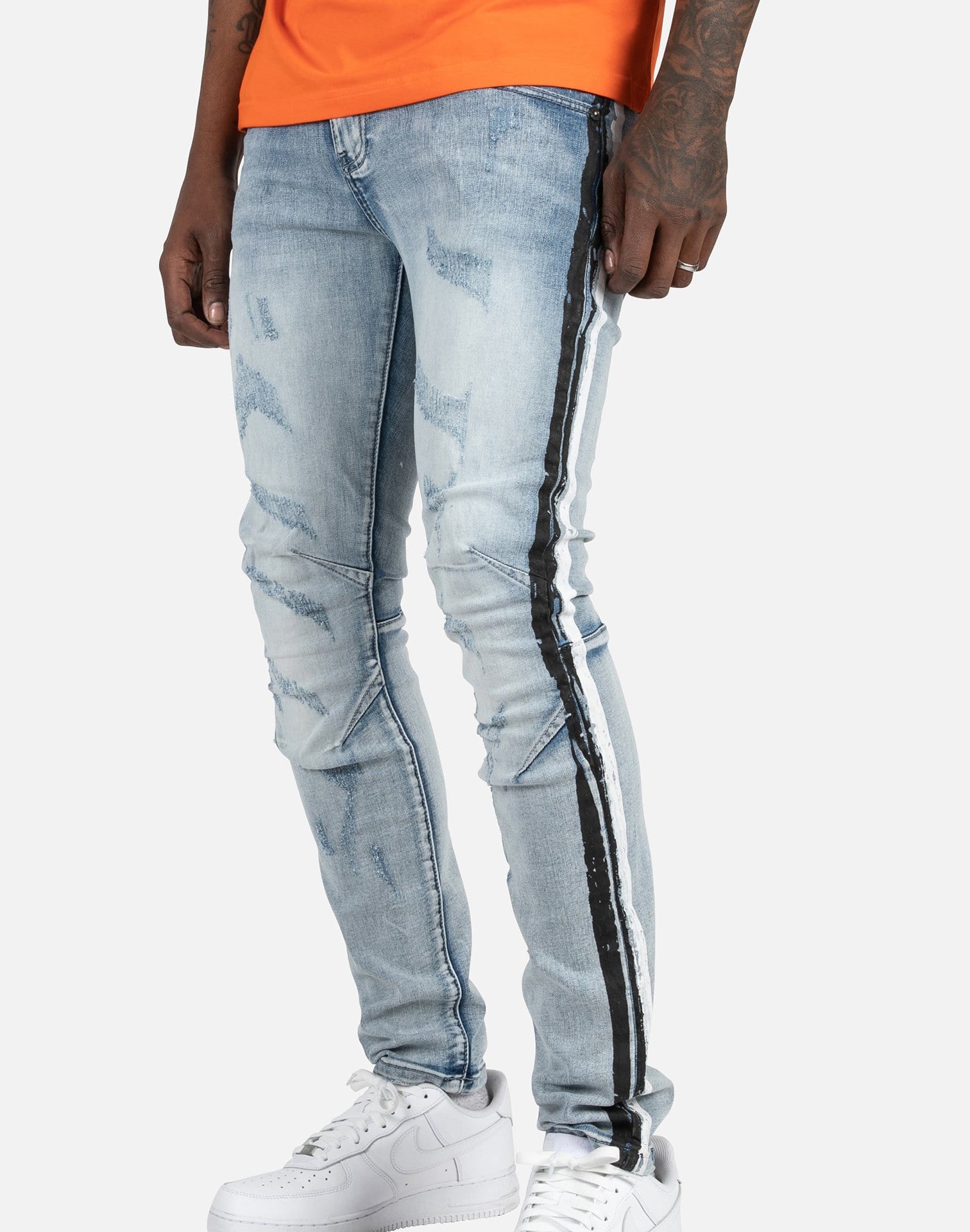 Kilogram Painted Stripe Jeans – DTLR