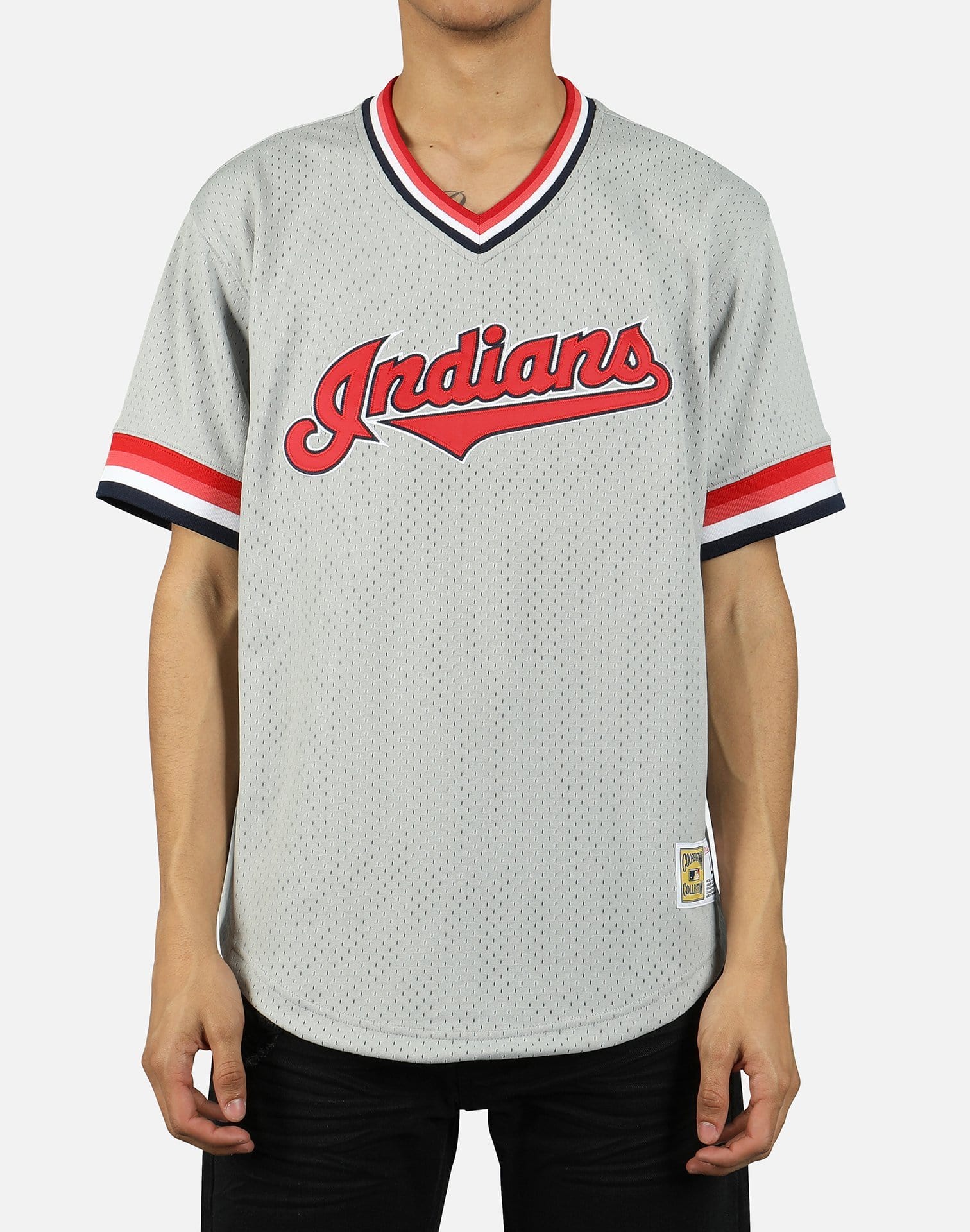 cleveland indians grey jersey