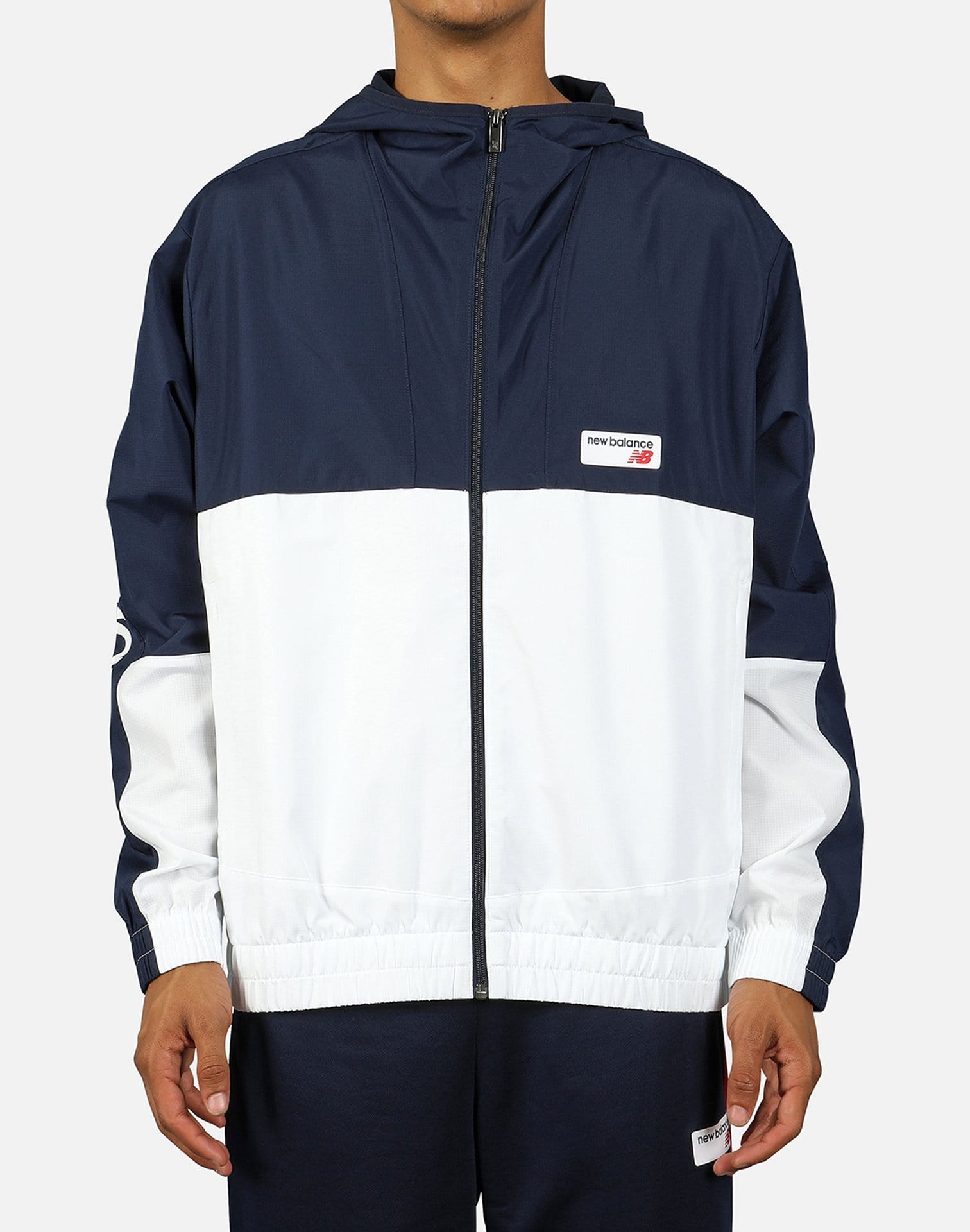 nb athletics windbreaker pullover