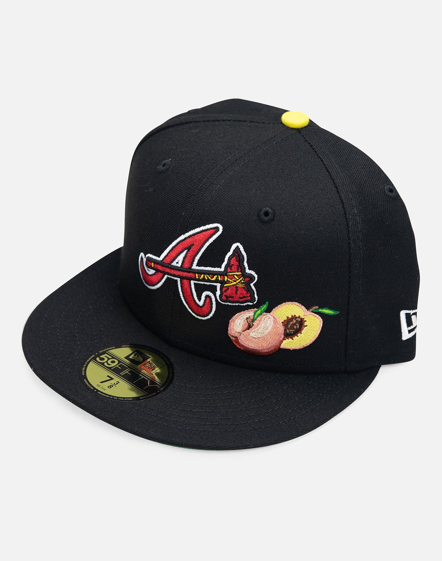 Atlanta Braves Hat Fitted / Men S New Era Black Atlanta Braves Primary