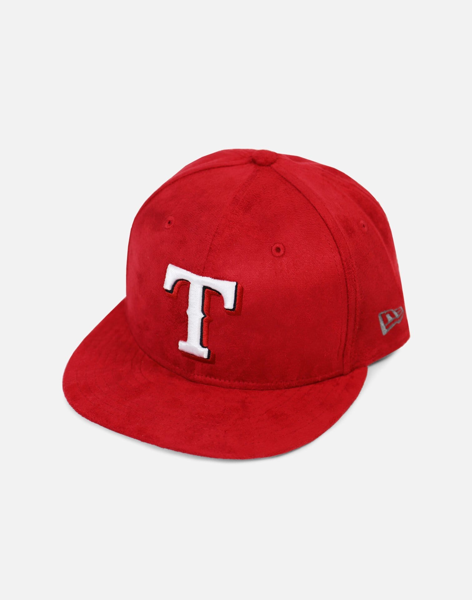 Royal Blue Texas Rangers Red Bottom 50th Anniversary Side Patch New Era 9FIFTY Snapback