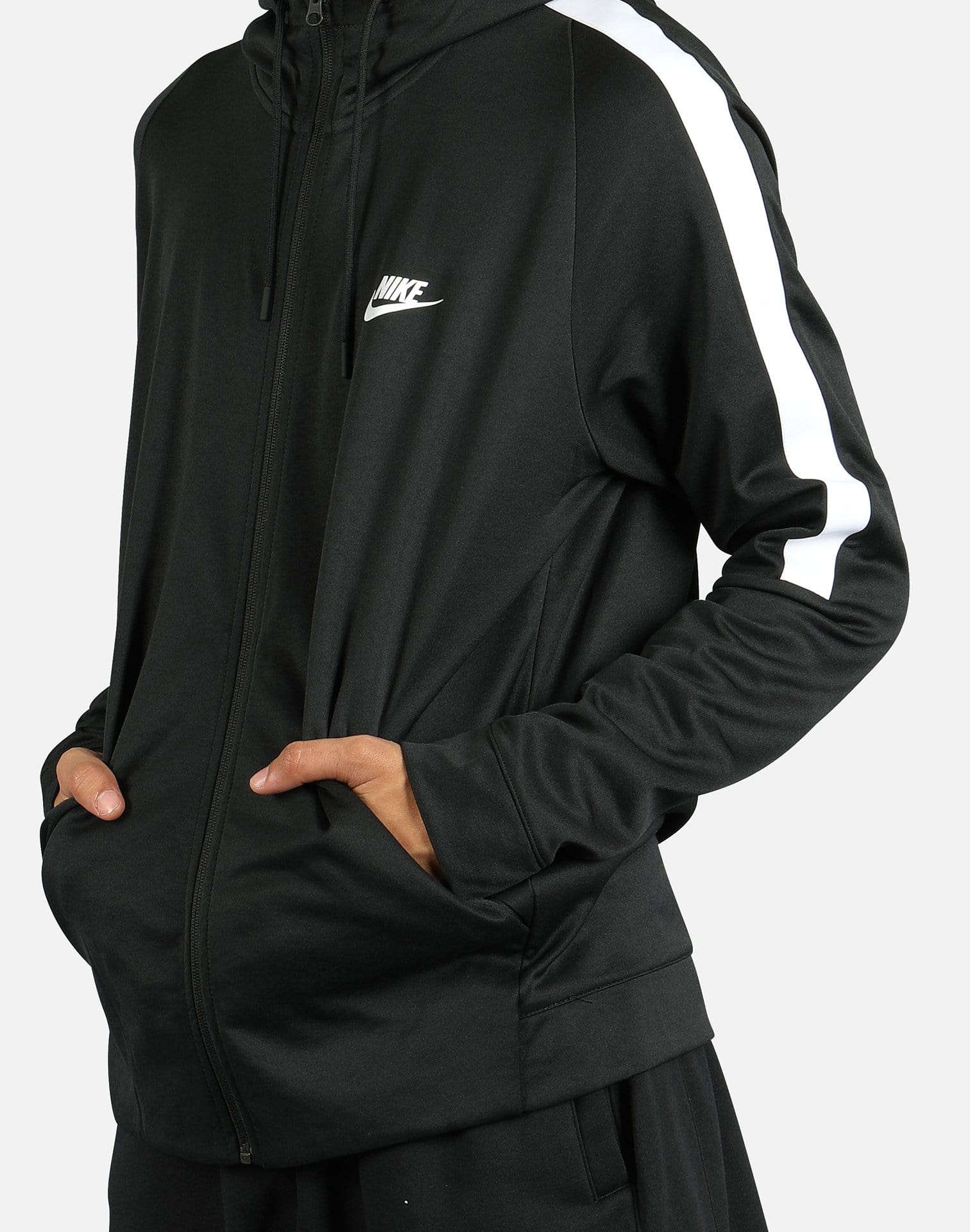 nike tribute hooded jacket