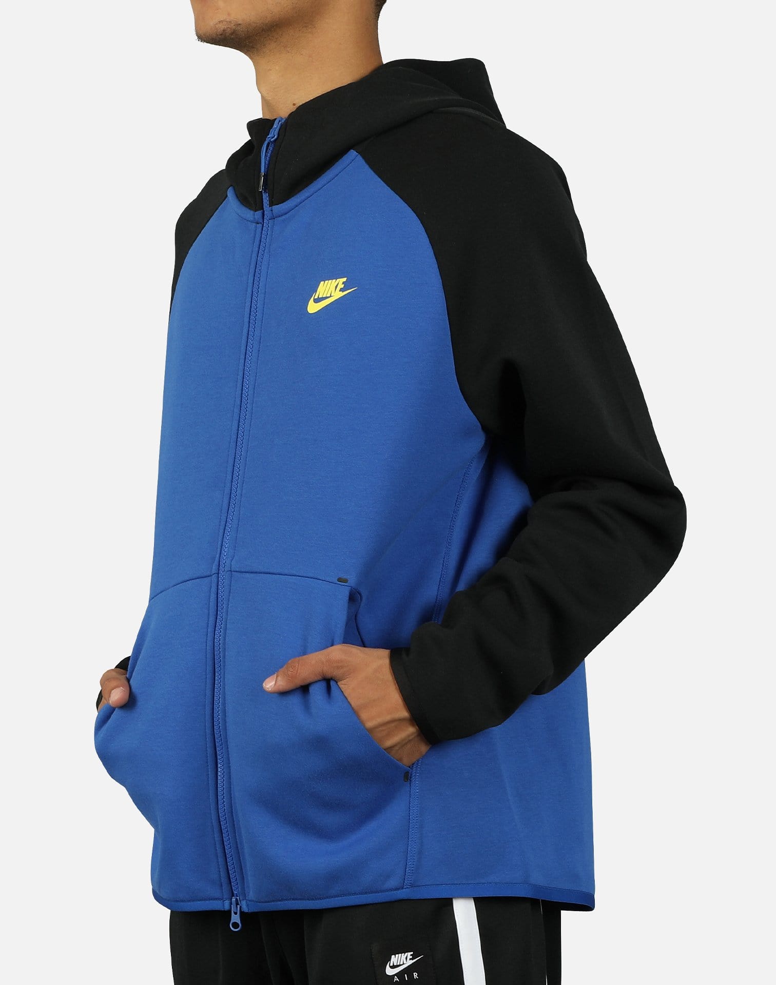 royal blue full zip hoodie