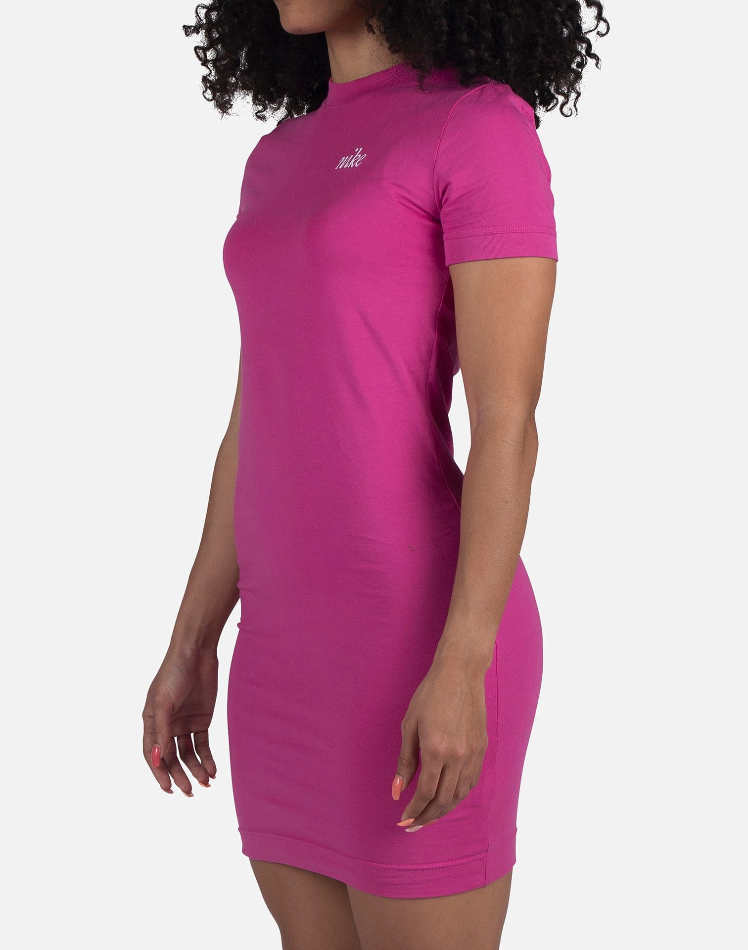 pink nike dress