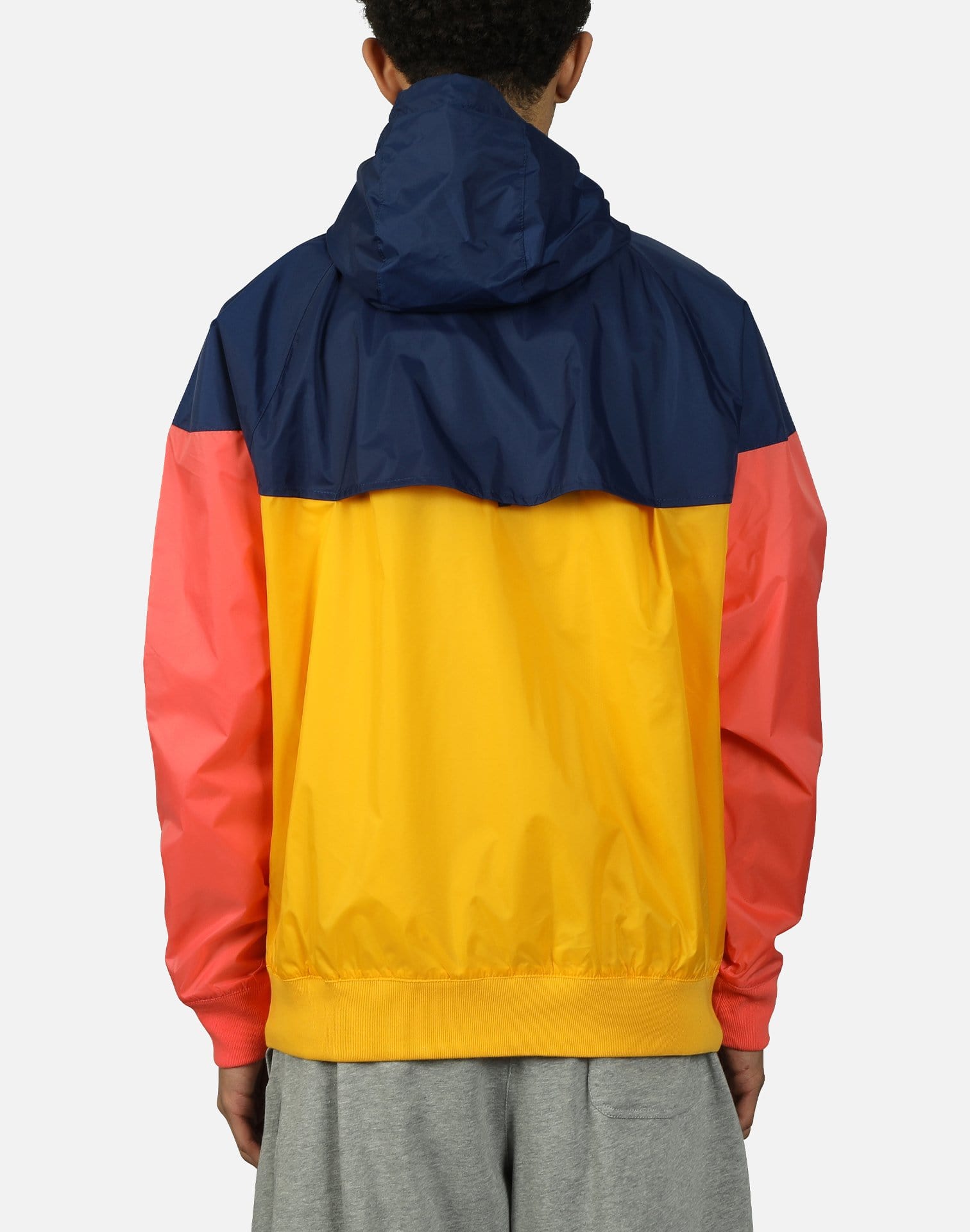 gold windbreaker nike