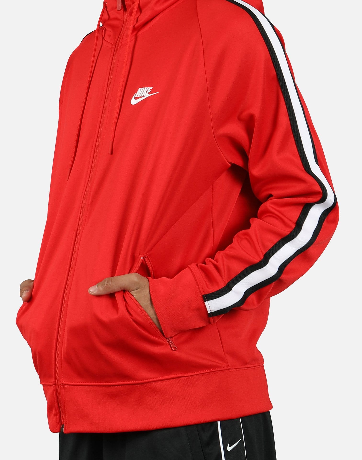 red nike tribute jacket