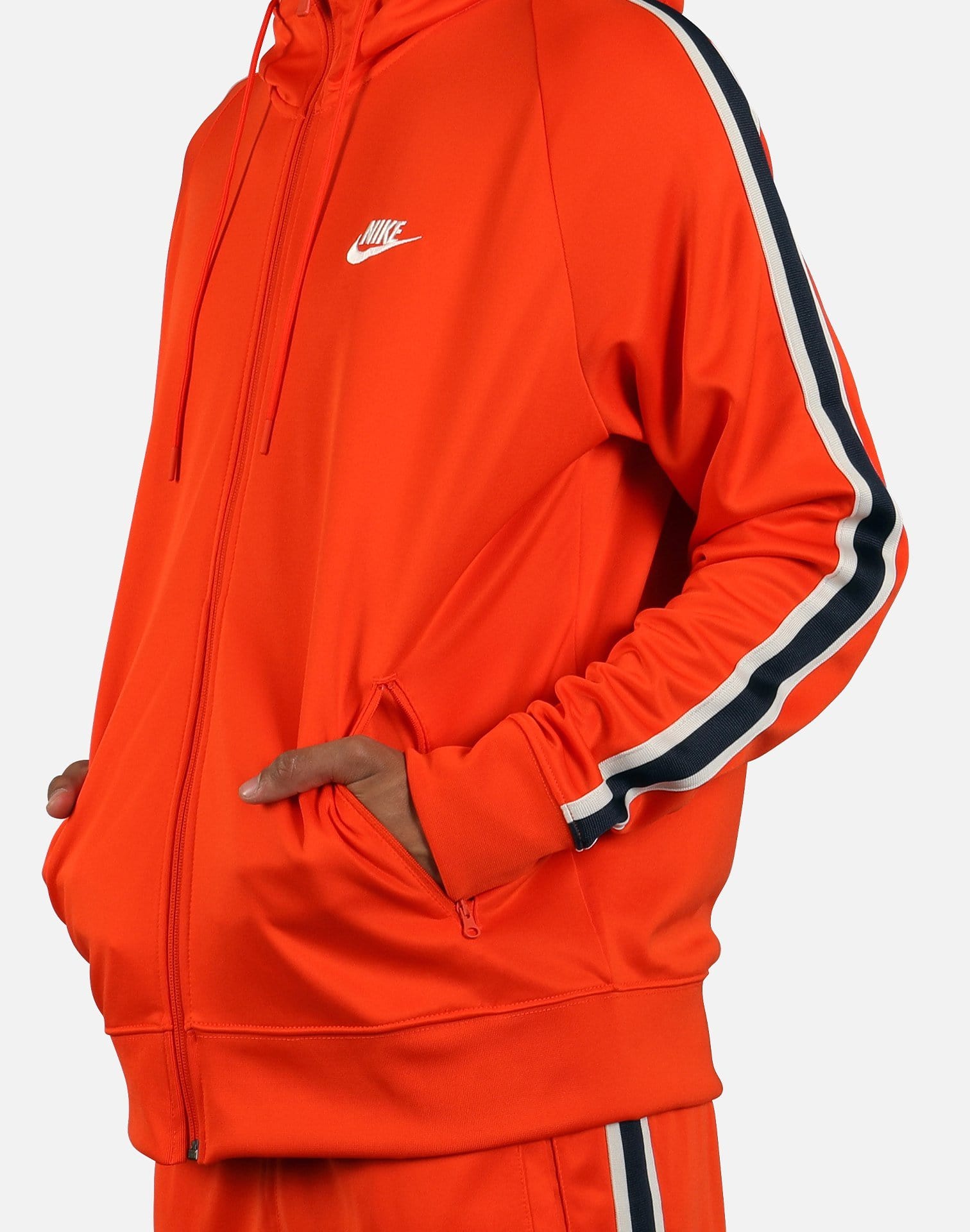 nike tribute hooded tracksuit