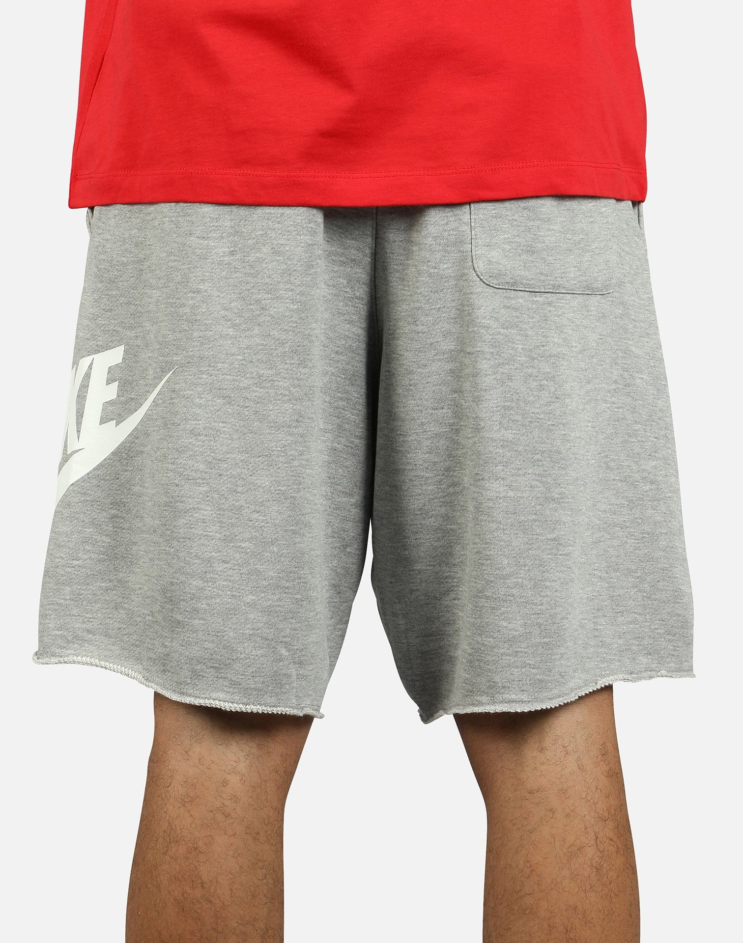 nike raw edge shorts