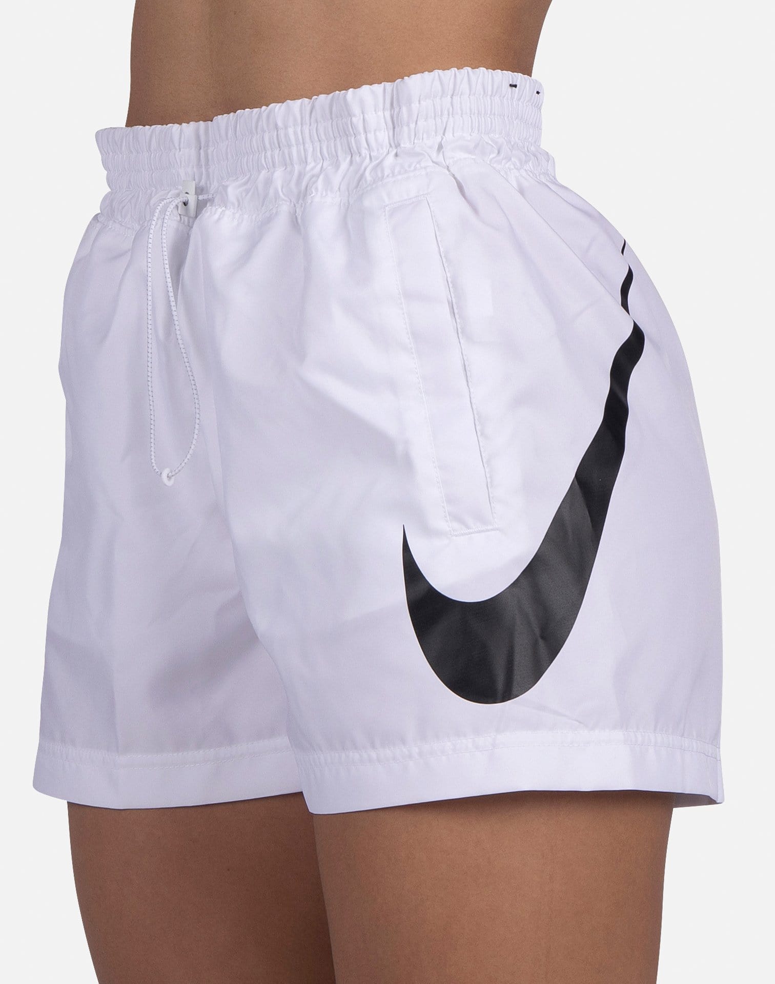 swoosh woven shorts