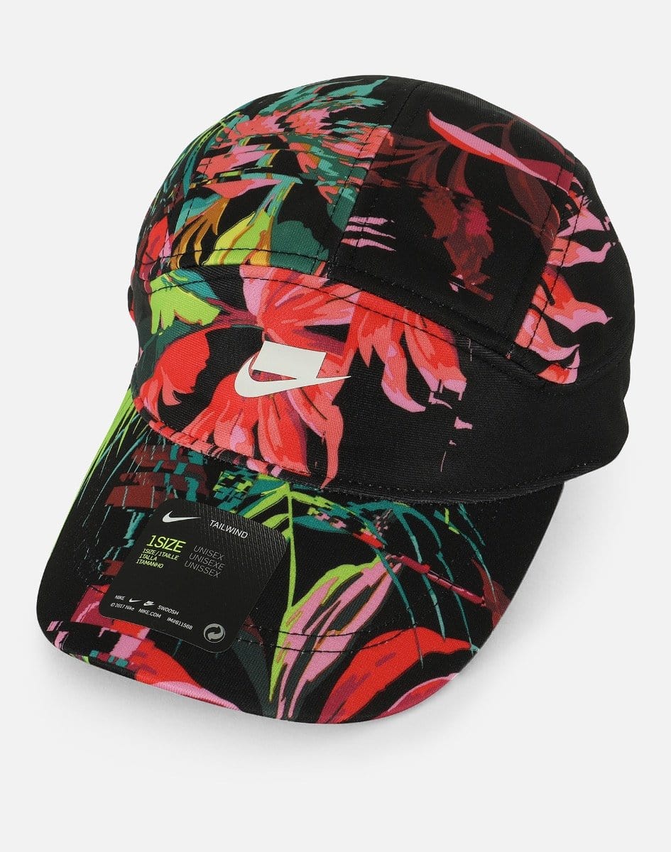 nike tailwind floral hat