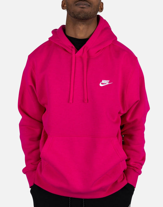 nike hoodie blue and pink sleeve