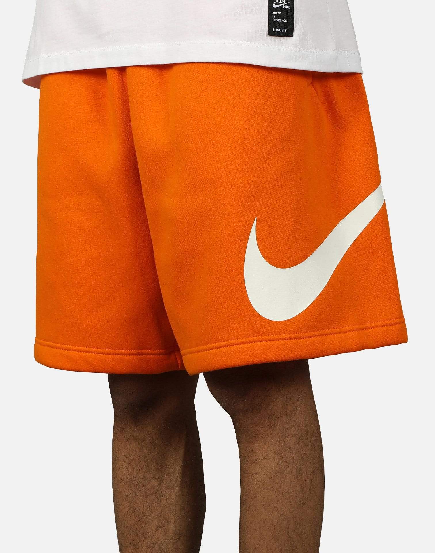 magma orange nike shorts