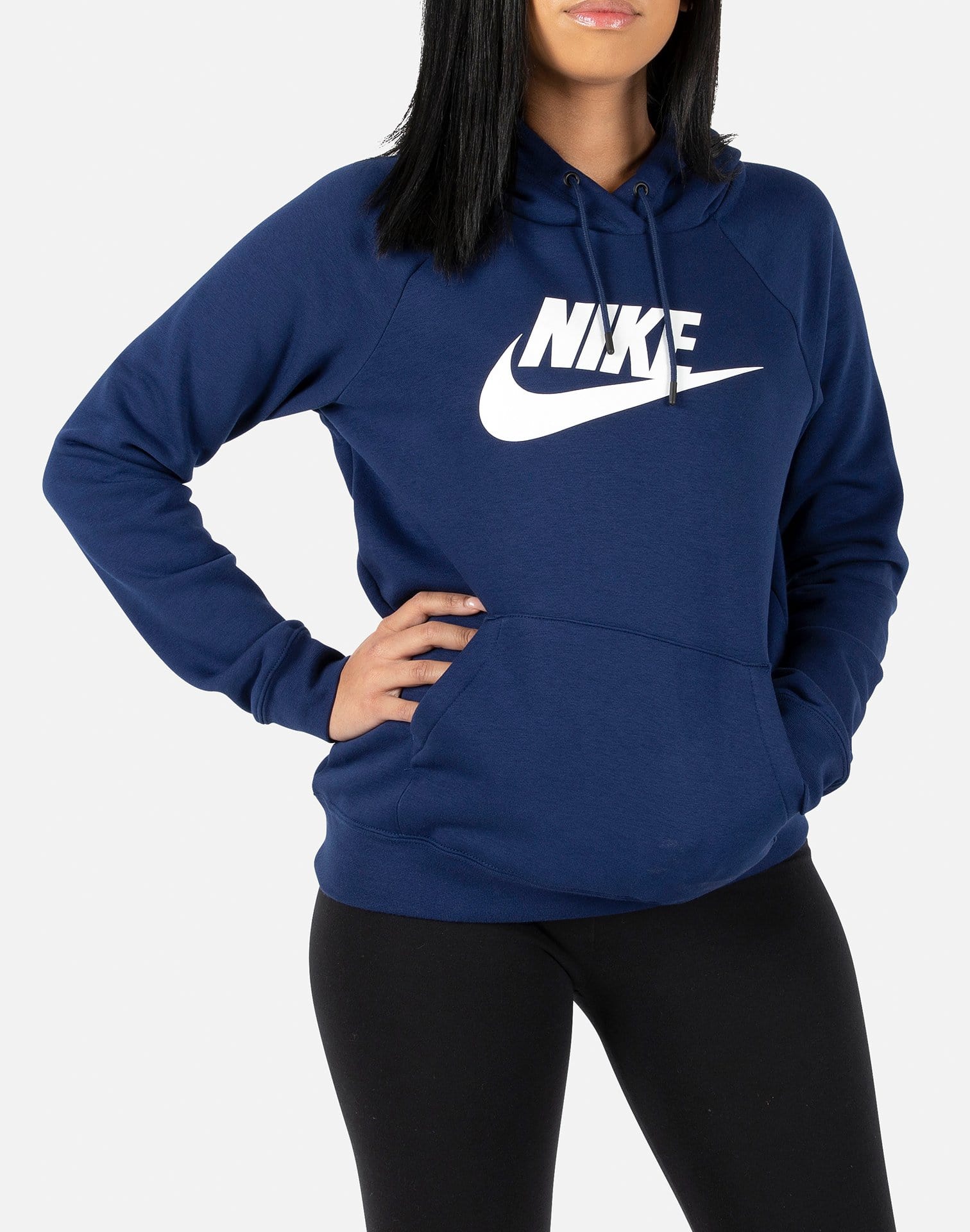 blue nike hoodie