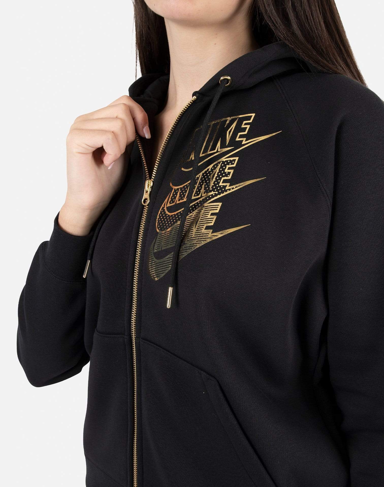 nike shine full zip hoodie