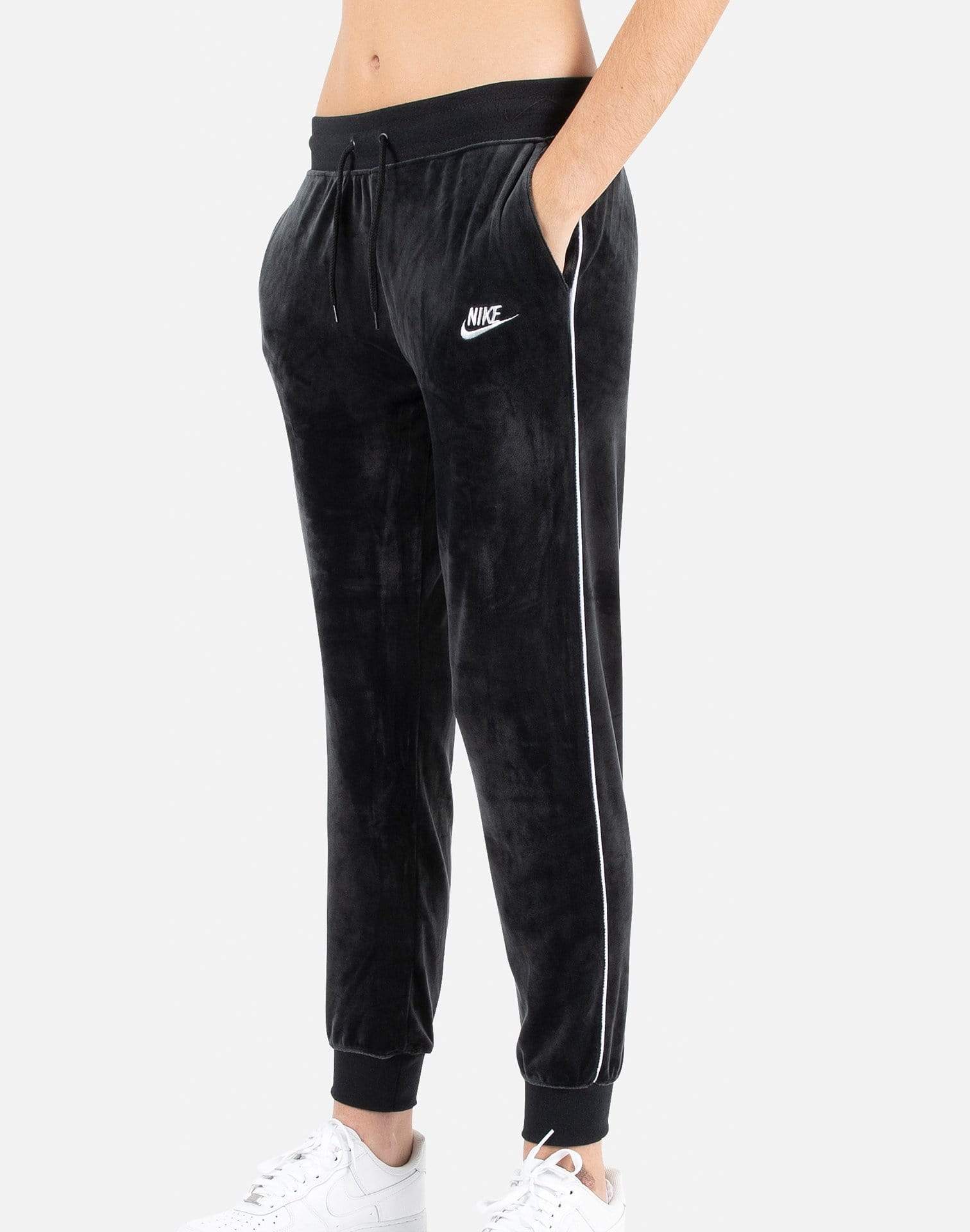 velour nike pants