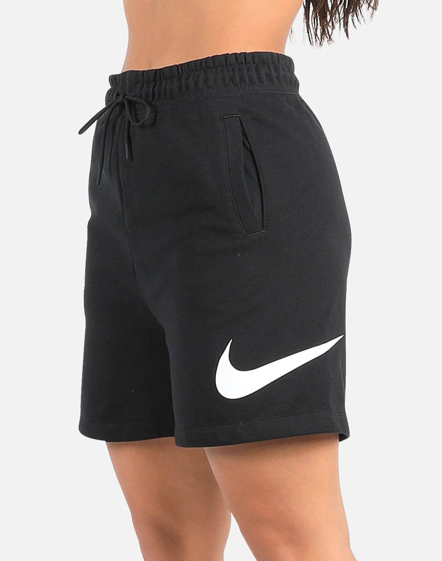 nike french terry shorts womens