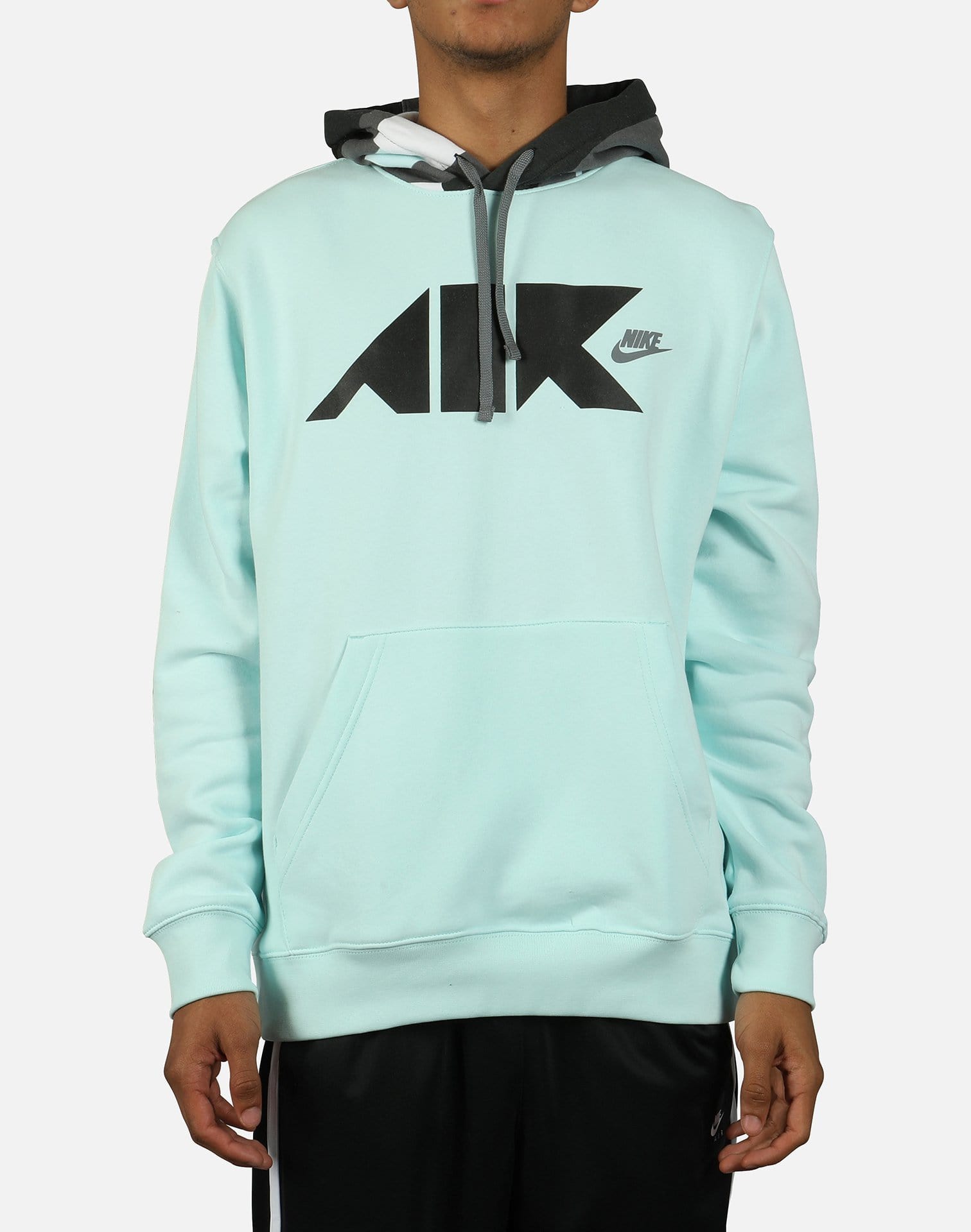 men's nike sportswear club fleece geometric hoodie
