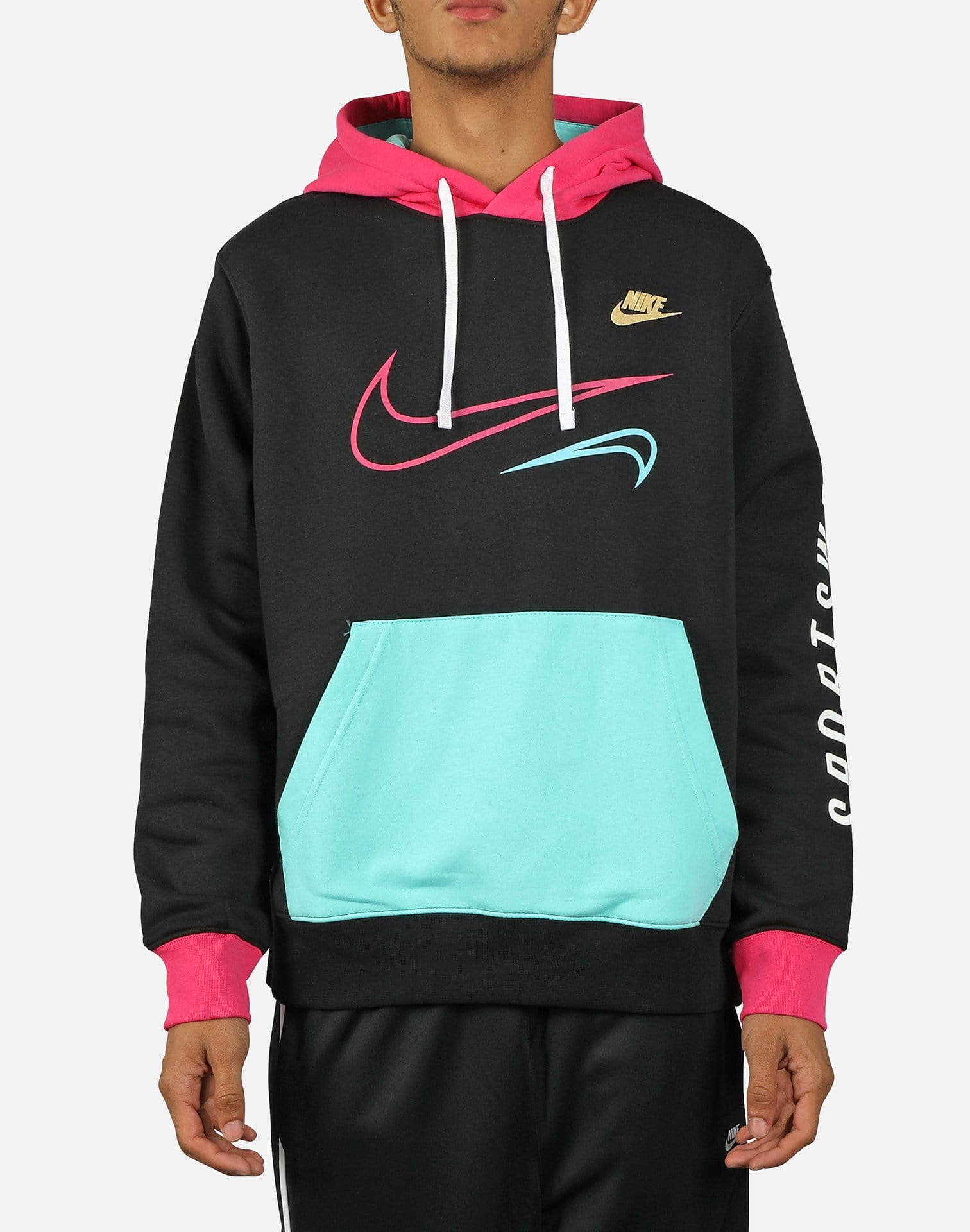 miami club fleece hoodie