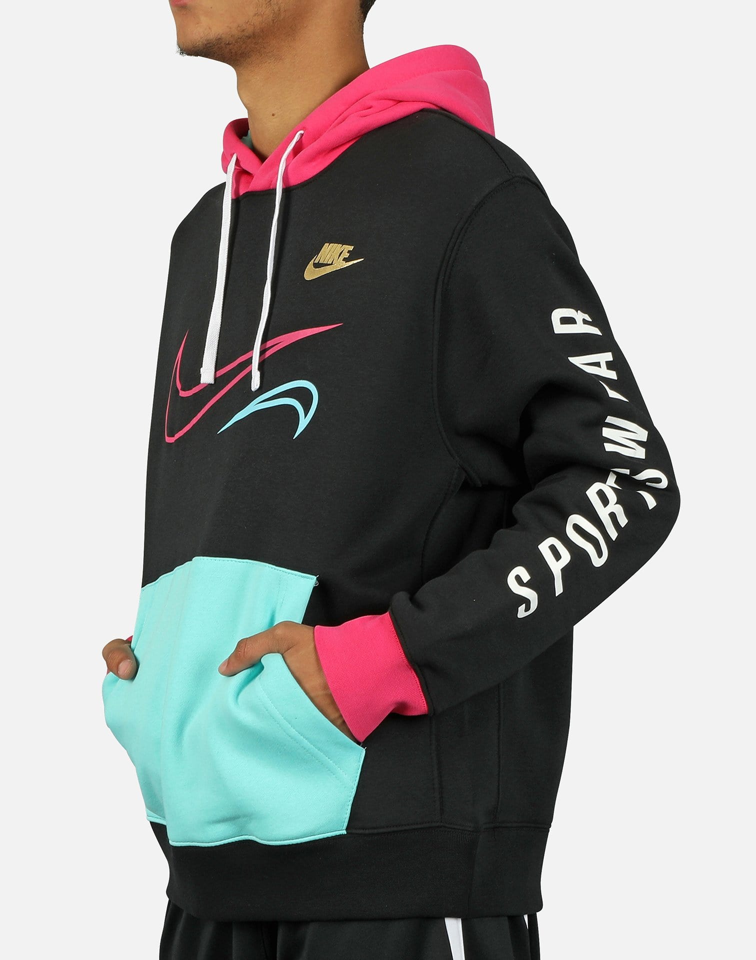 nike sportswear miami club fleece hoodie