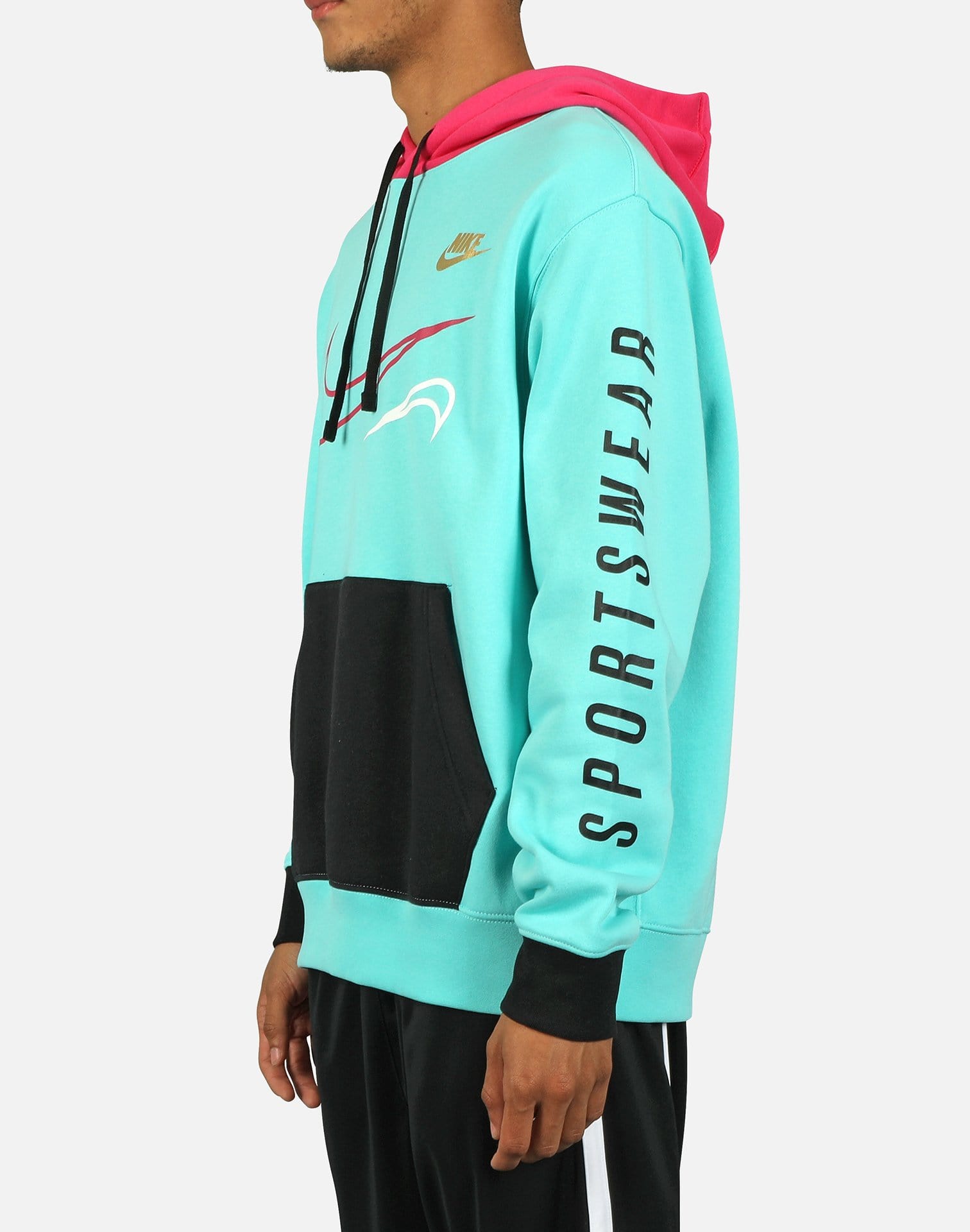 nike sportswear miami club fleece hoodie