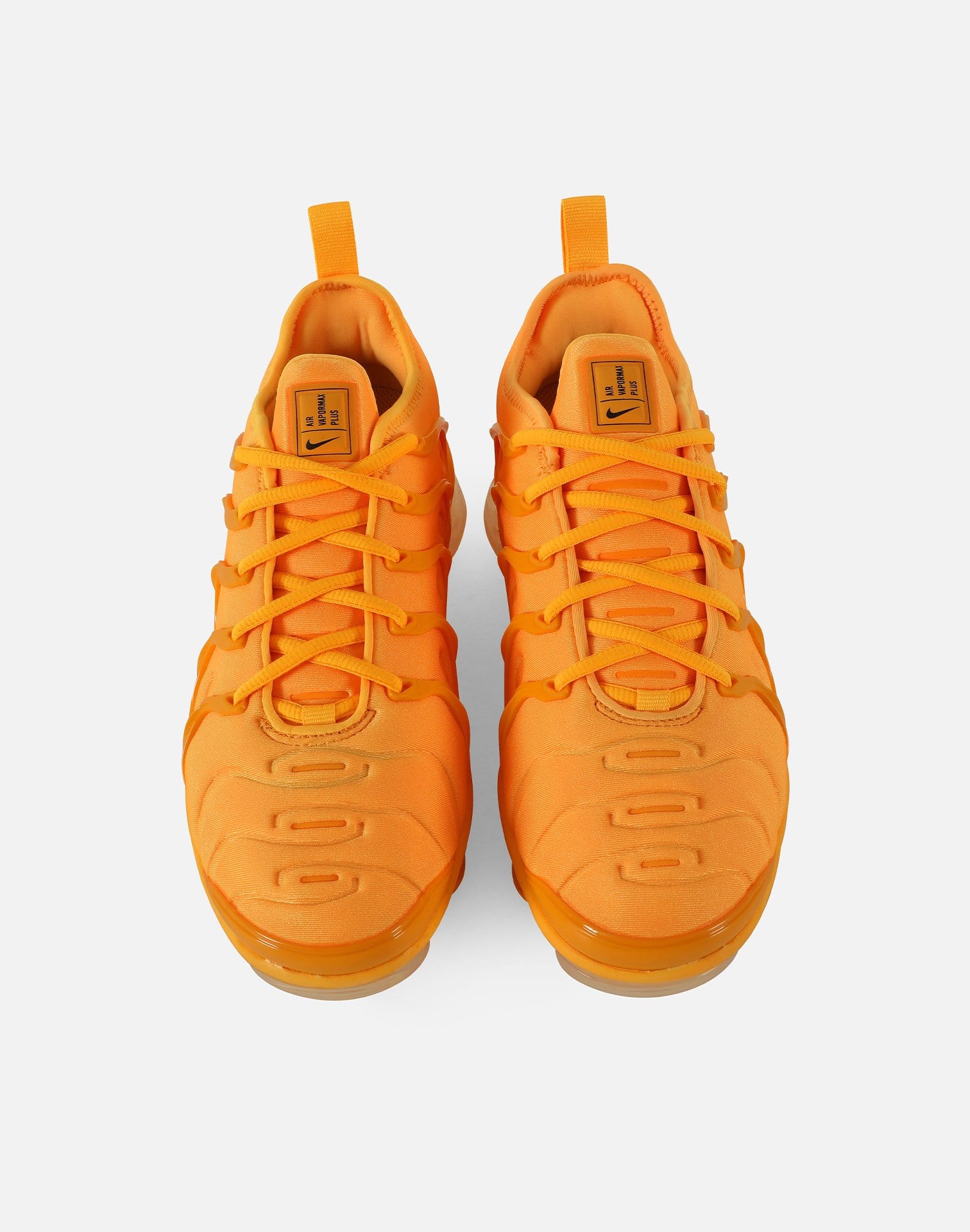 women's nike air vapormax plus orange casual shoes