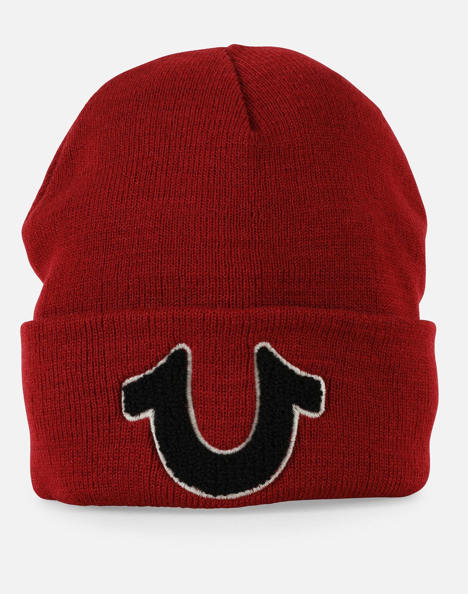 red true religion beanie