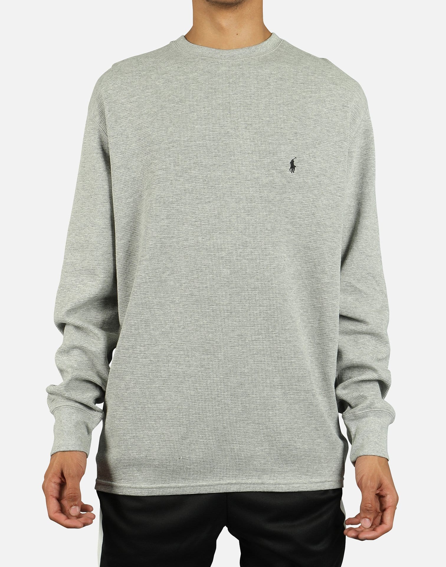 Polo Ralph Lauren WAFFLE KNIT CREWNECK THERMAL – DTLR