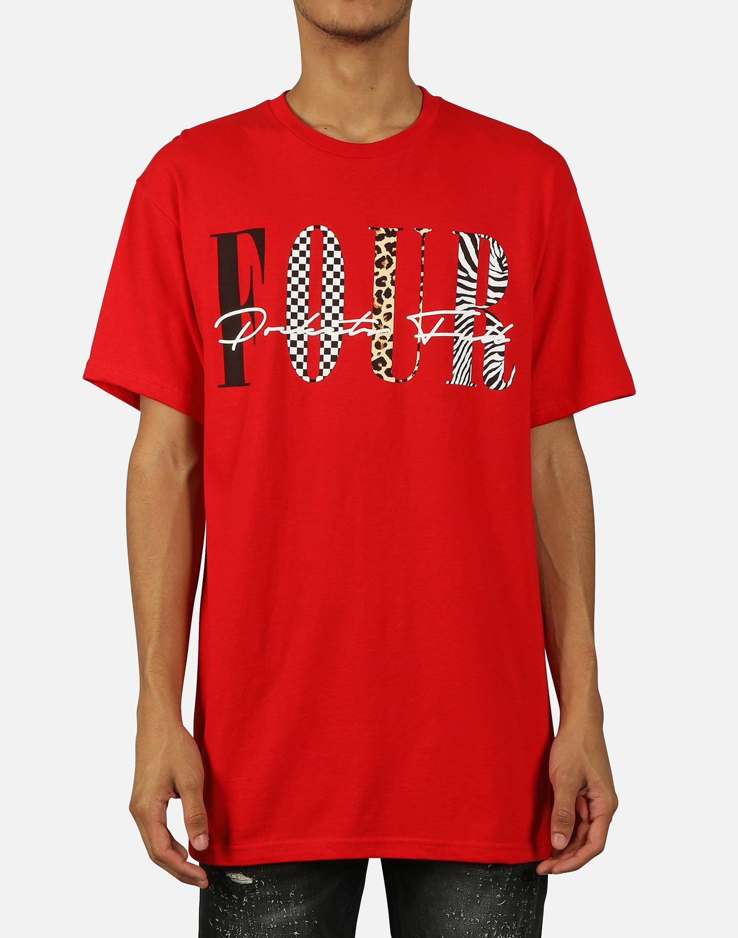 red 4pf shirt