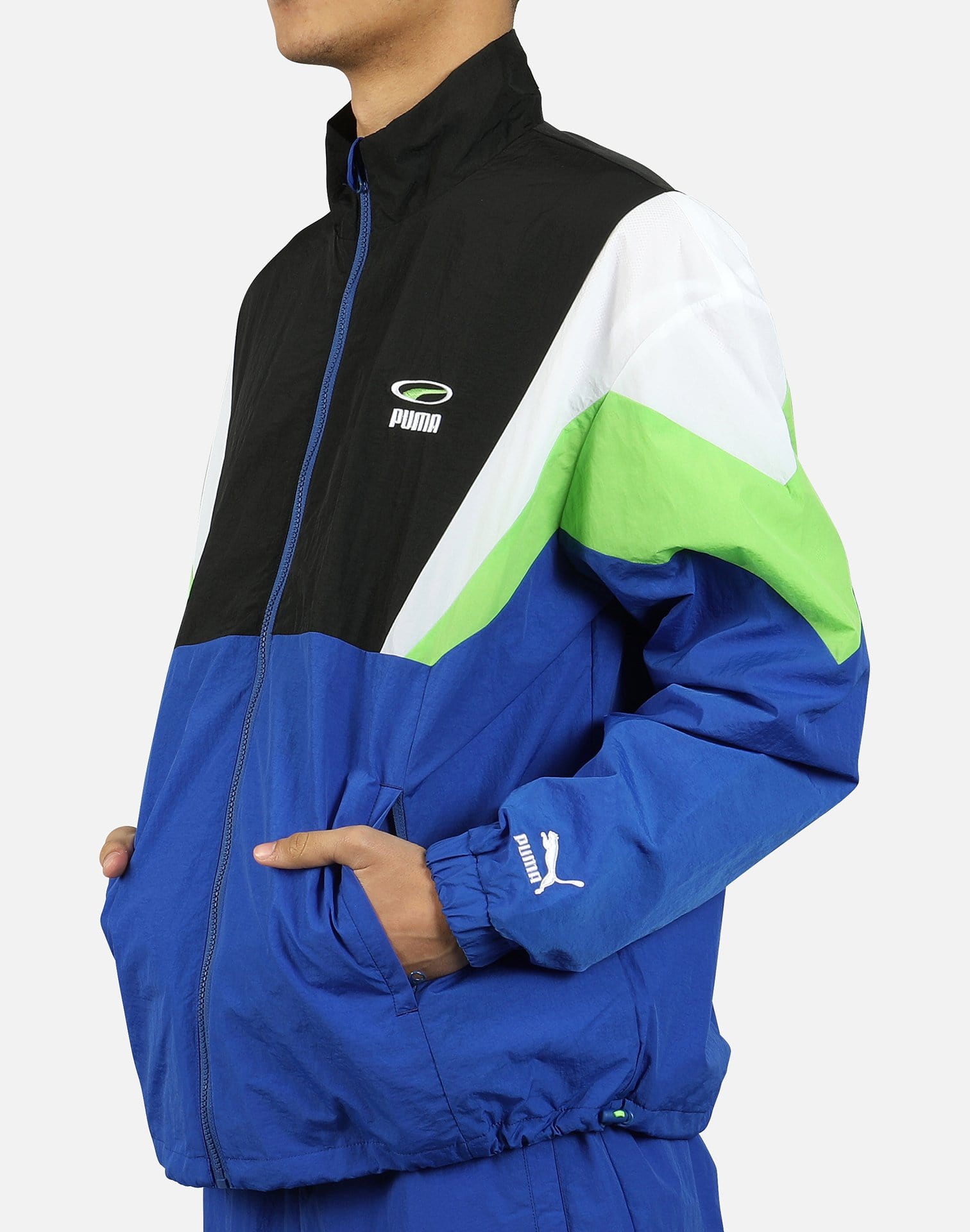 retro track jacket mens