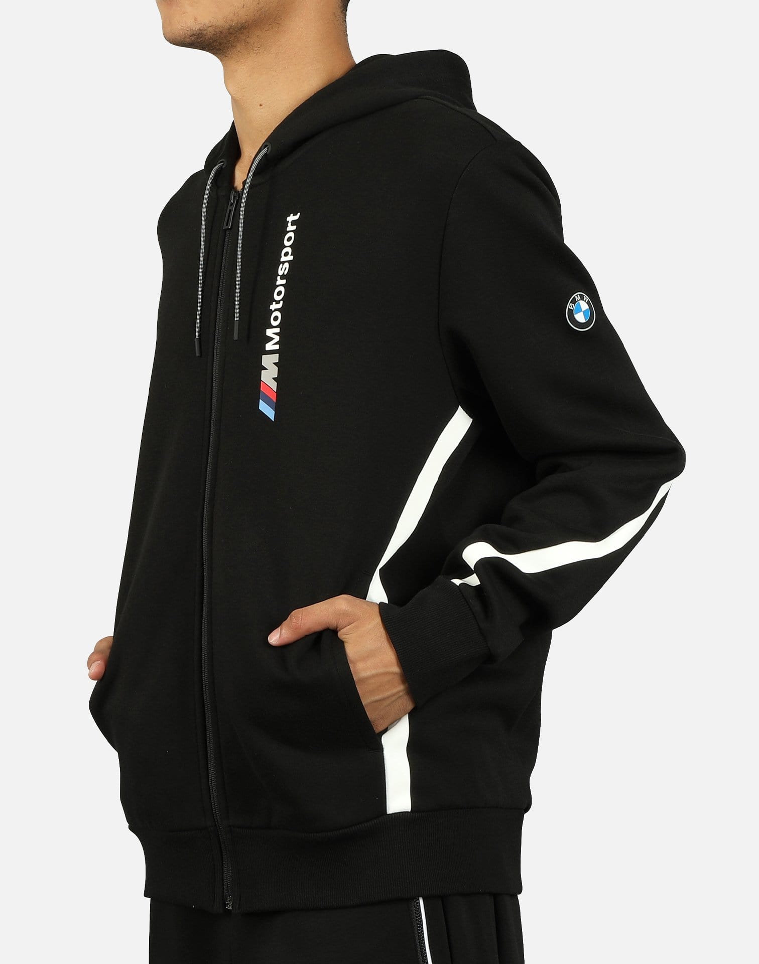 puma bmw hooded sweat jacket