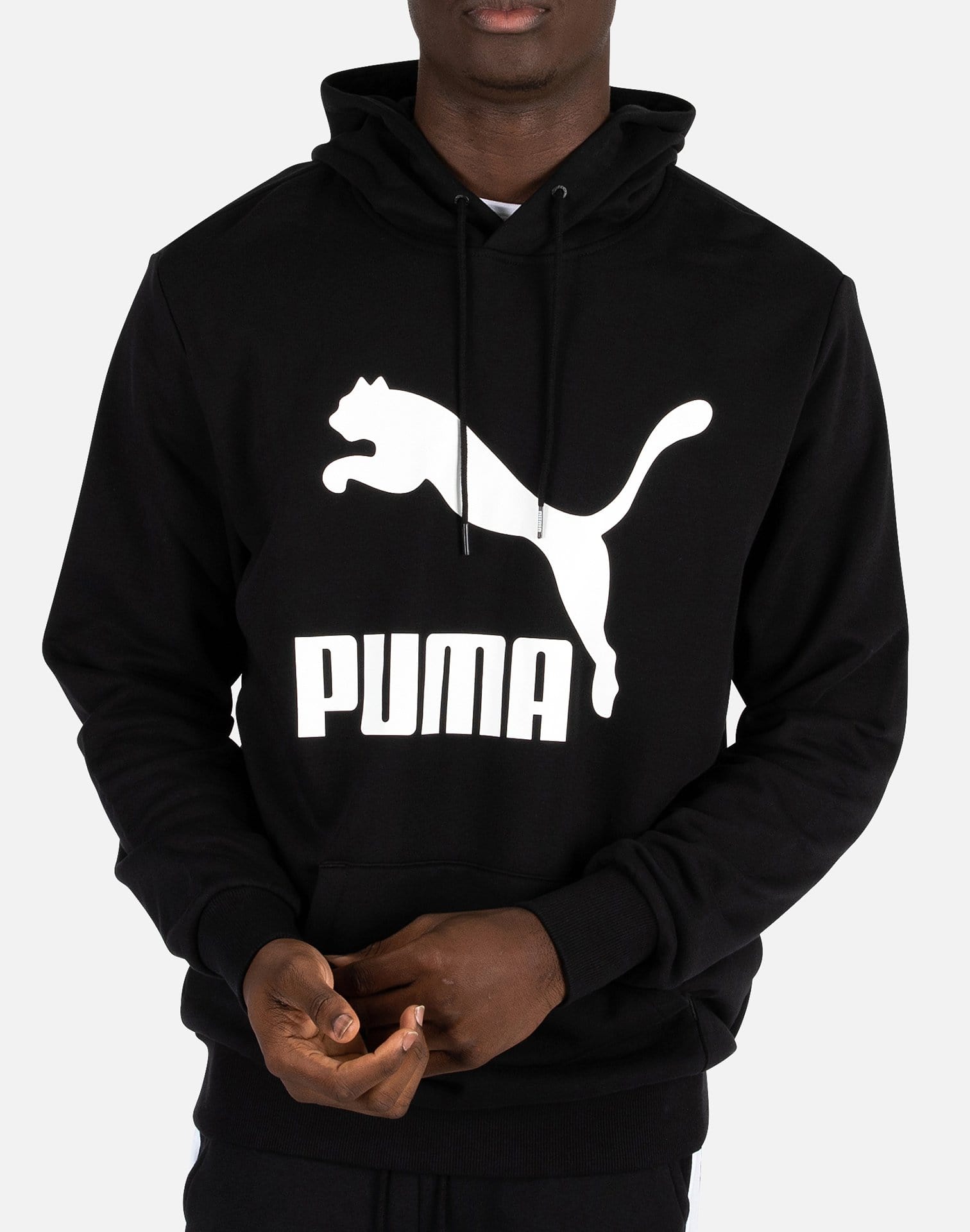puma classic logo hoodie