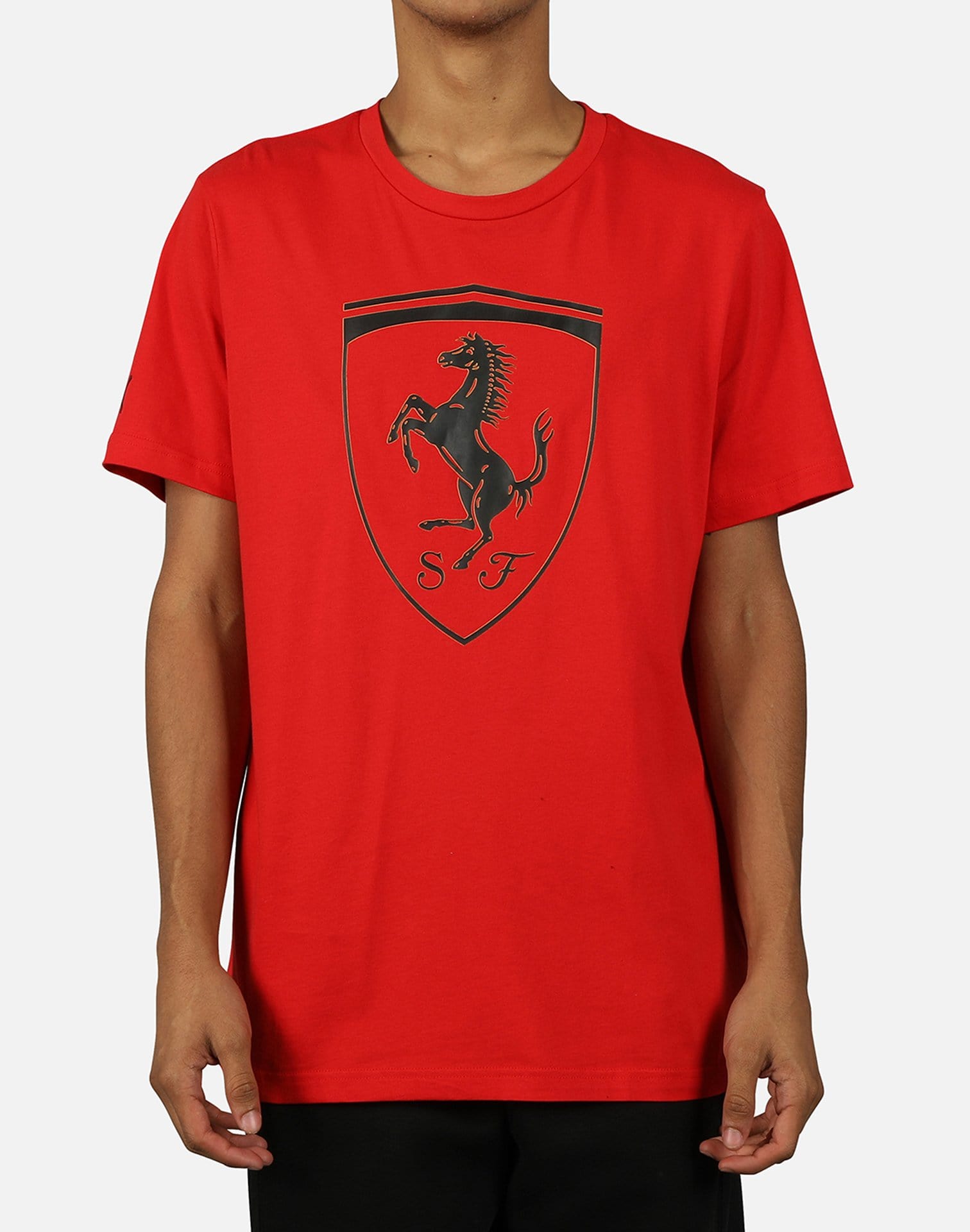 puma ferrari big shield tee