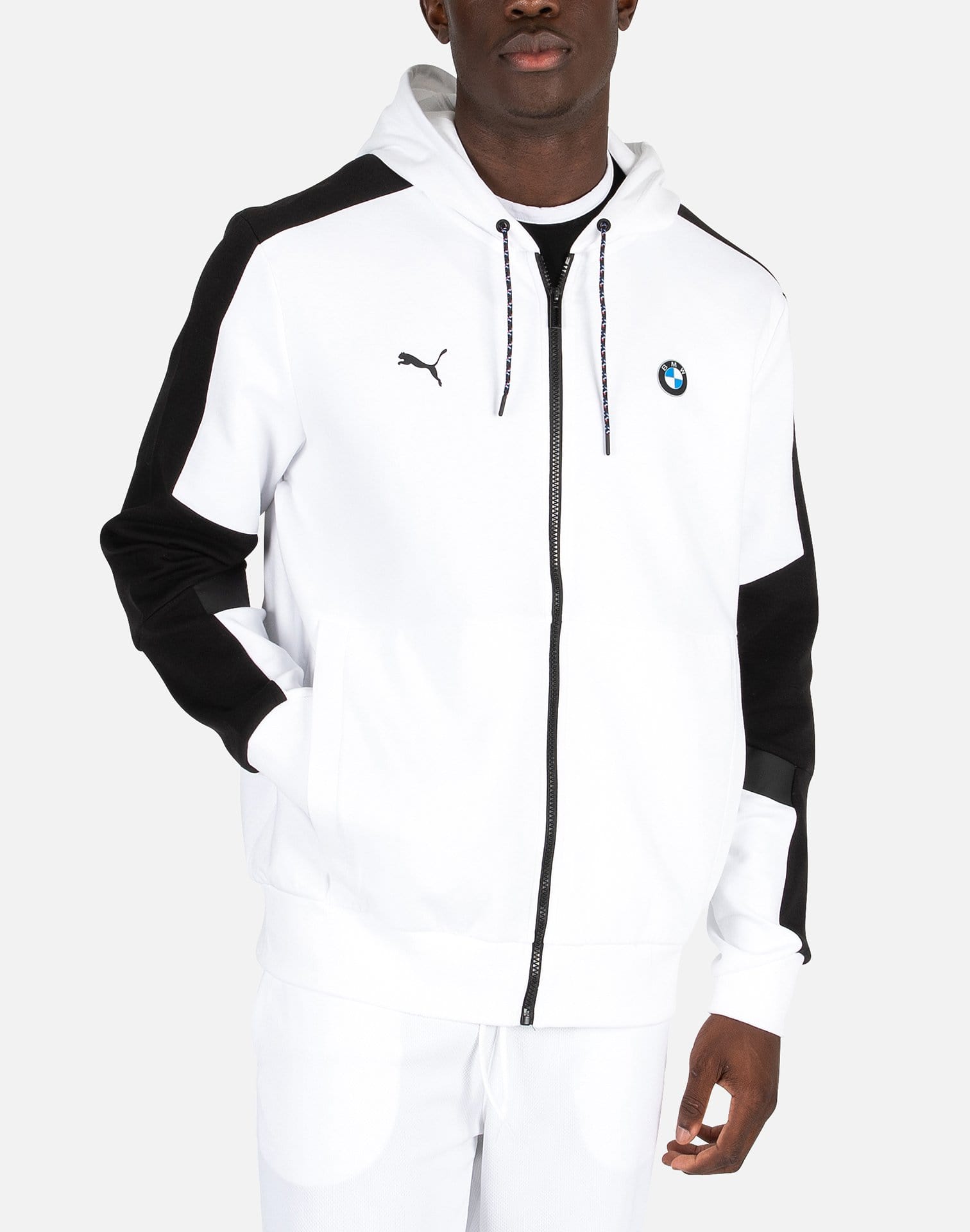 bmw mms hooded sweat jacket