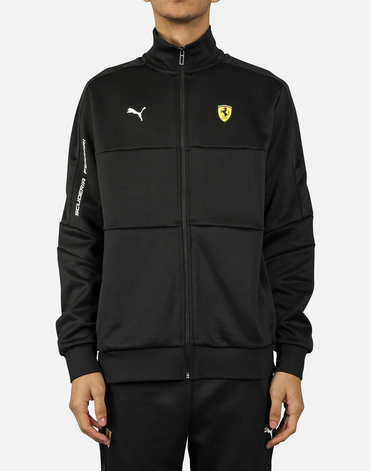 puma men's scuderia ferrari t7 track jacket