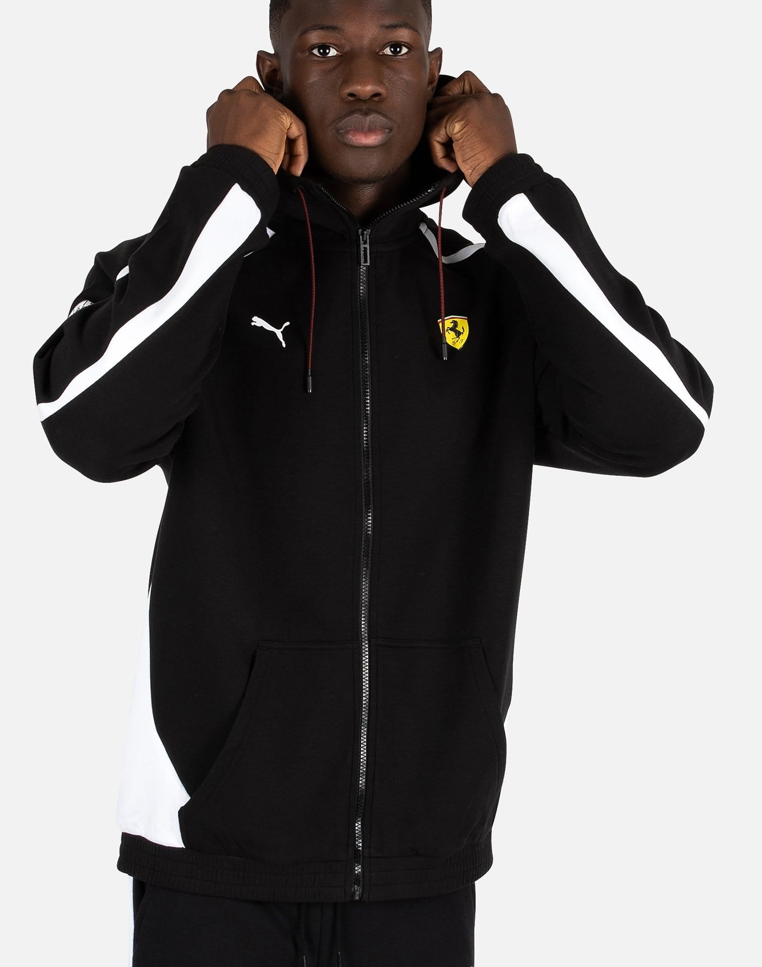 ferrari zip hoodie