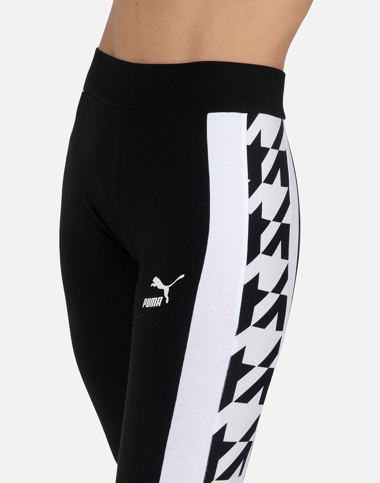 puma houndstooth leggings