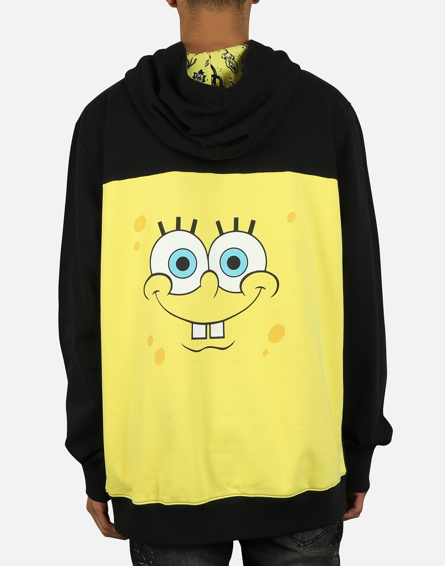 yellow spongebob hoodie