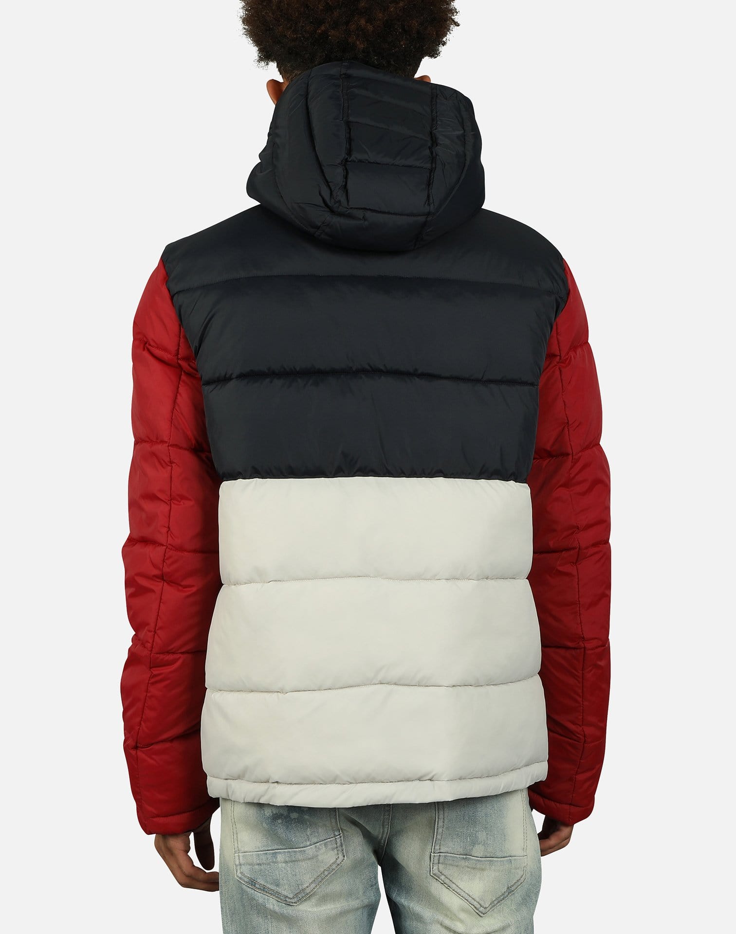 tommy hilfiger icon color block parka