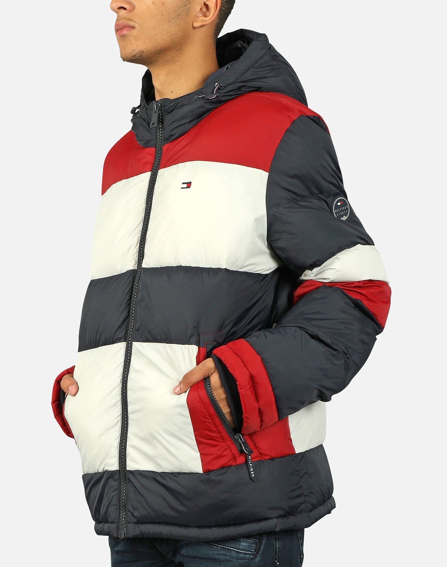 Tommy Hilfiger CRAZY COLORBLOCK PUFFER JACKET – DTLR